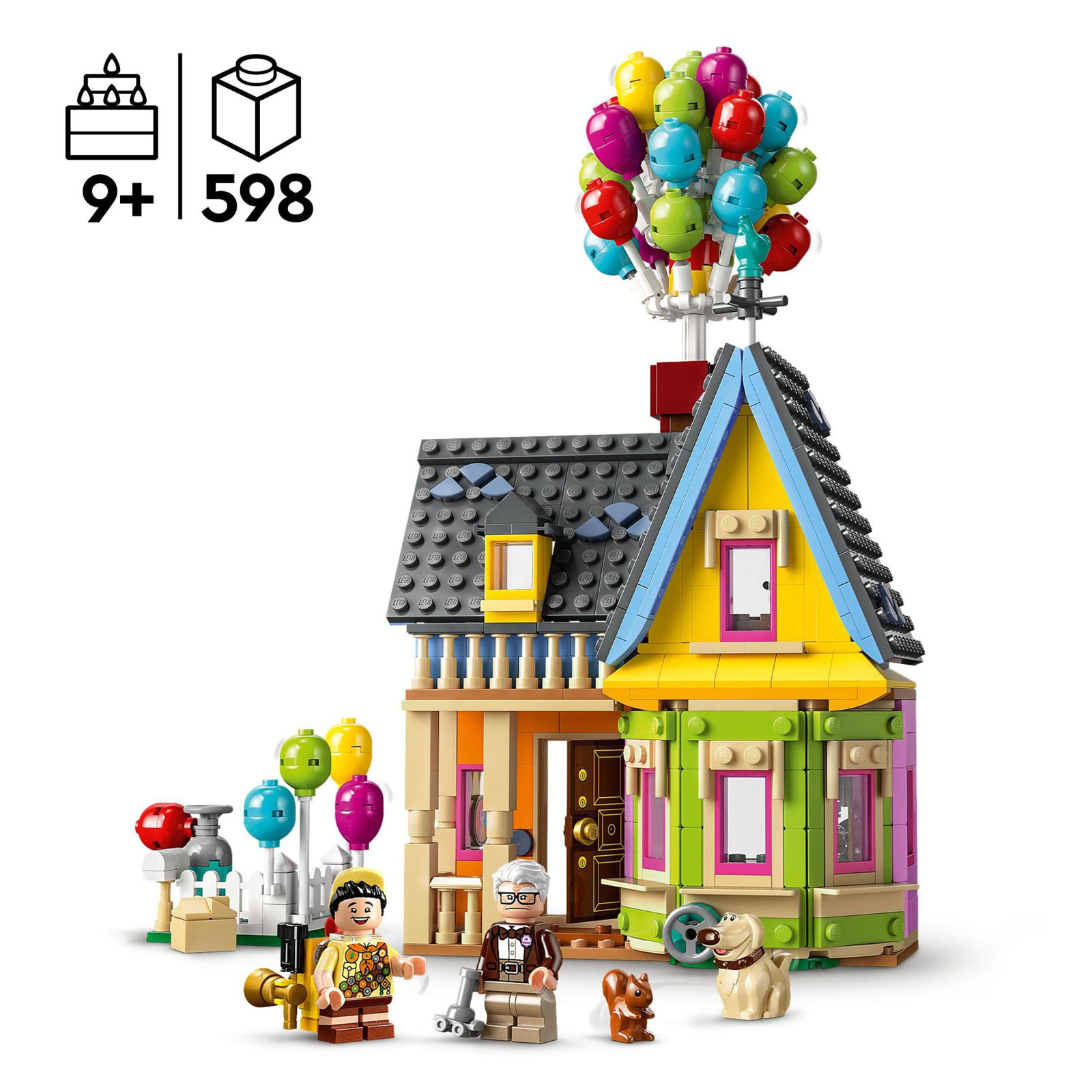 LEGO Carls Haus aus Oben (43217)