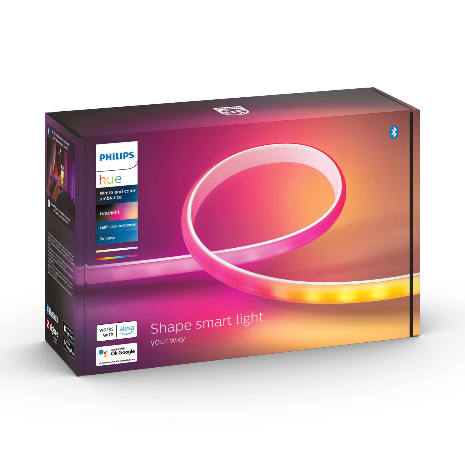 Philips Hue Bundle Grad. LS 2M+1M+BRID Lighstrapes