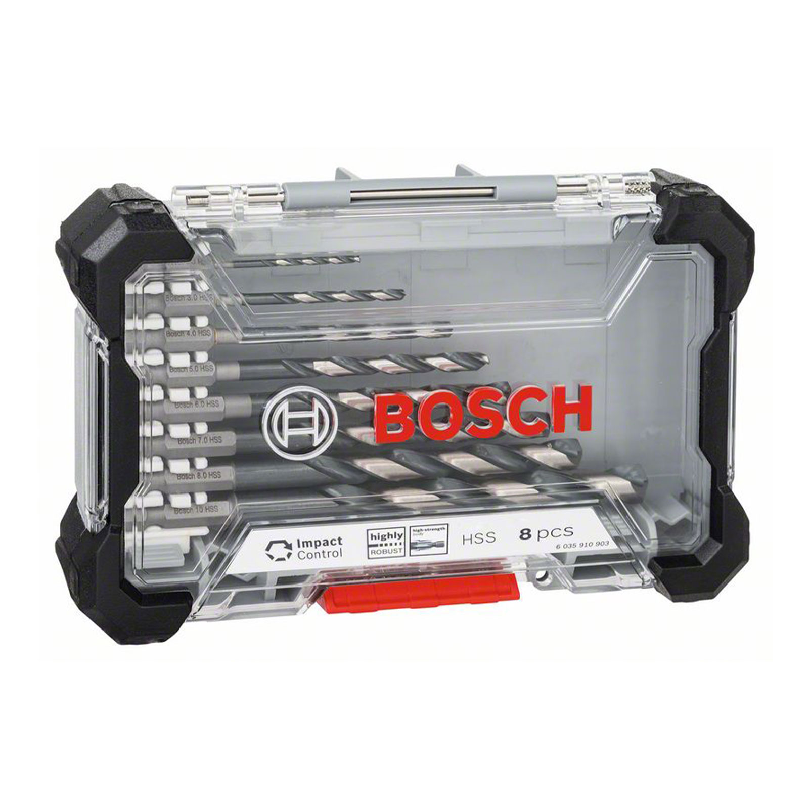 Bosch Professional 8-tlg. Impact Control HSS-Bohrer-Set