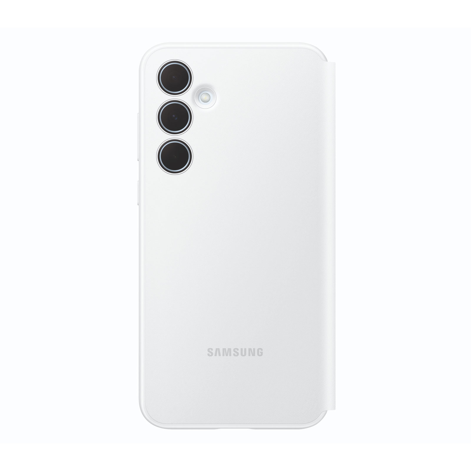 Samsung EF-ZA356 für Galaxy A35 Smart View Wallet Case White Handyhülle (EF-ZA356CWEGWW)