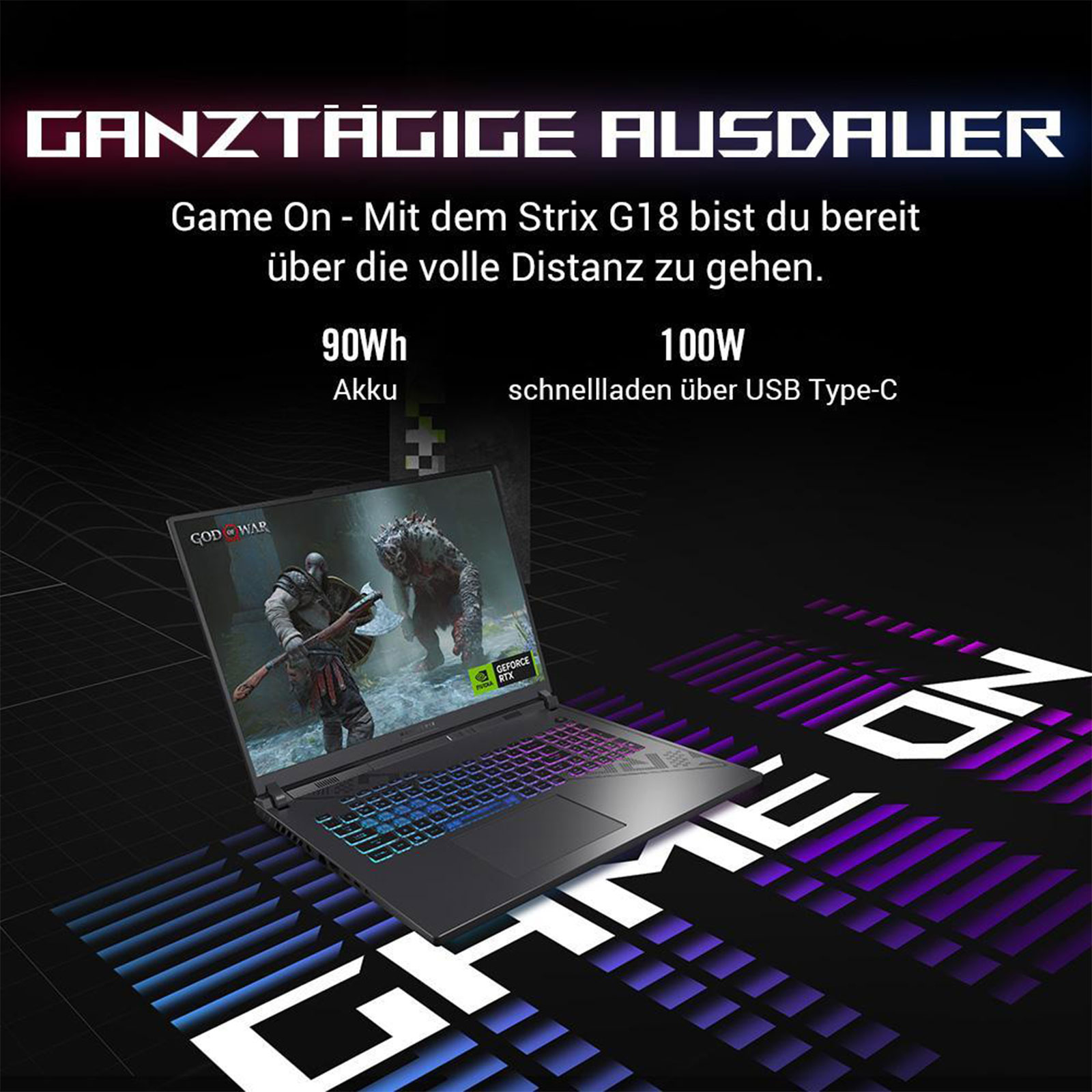 ASUS ROG Strix G18 G814JU-N5008W Gaming-Notebook