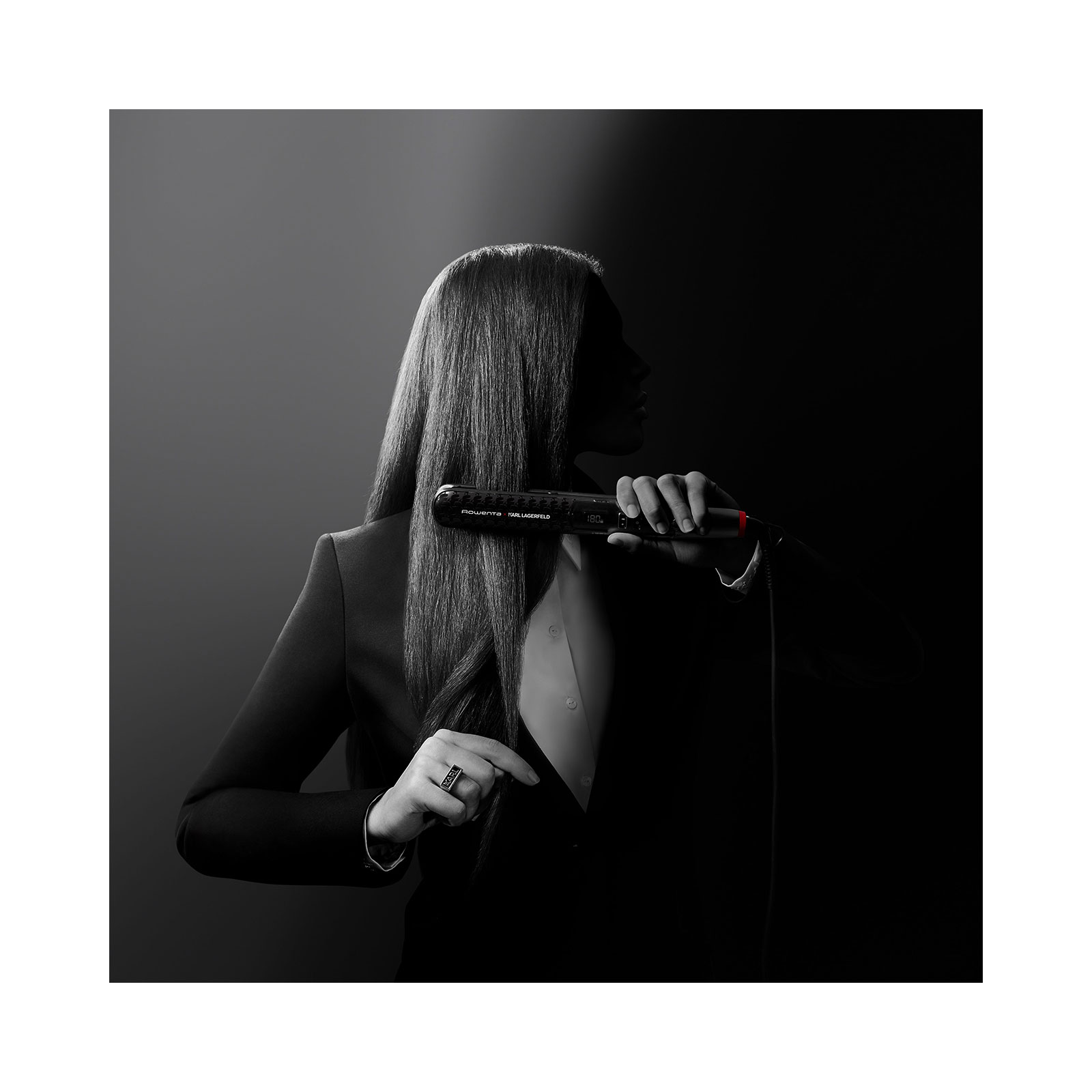 ROWENTA SF466L Rowenta x KARL LAGERFELD K/ Pro Stylist Haarglätter