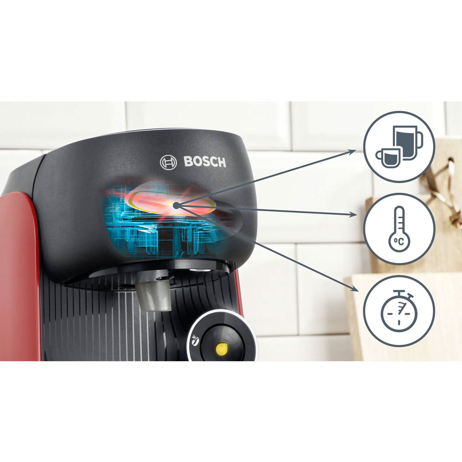 Bosch TAS163E Kapselmaschine Tassimo Finesse friendly 