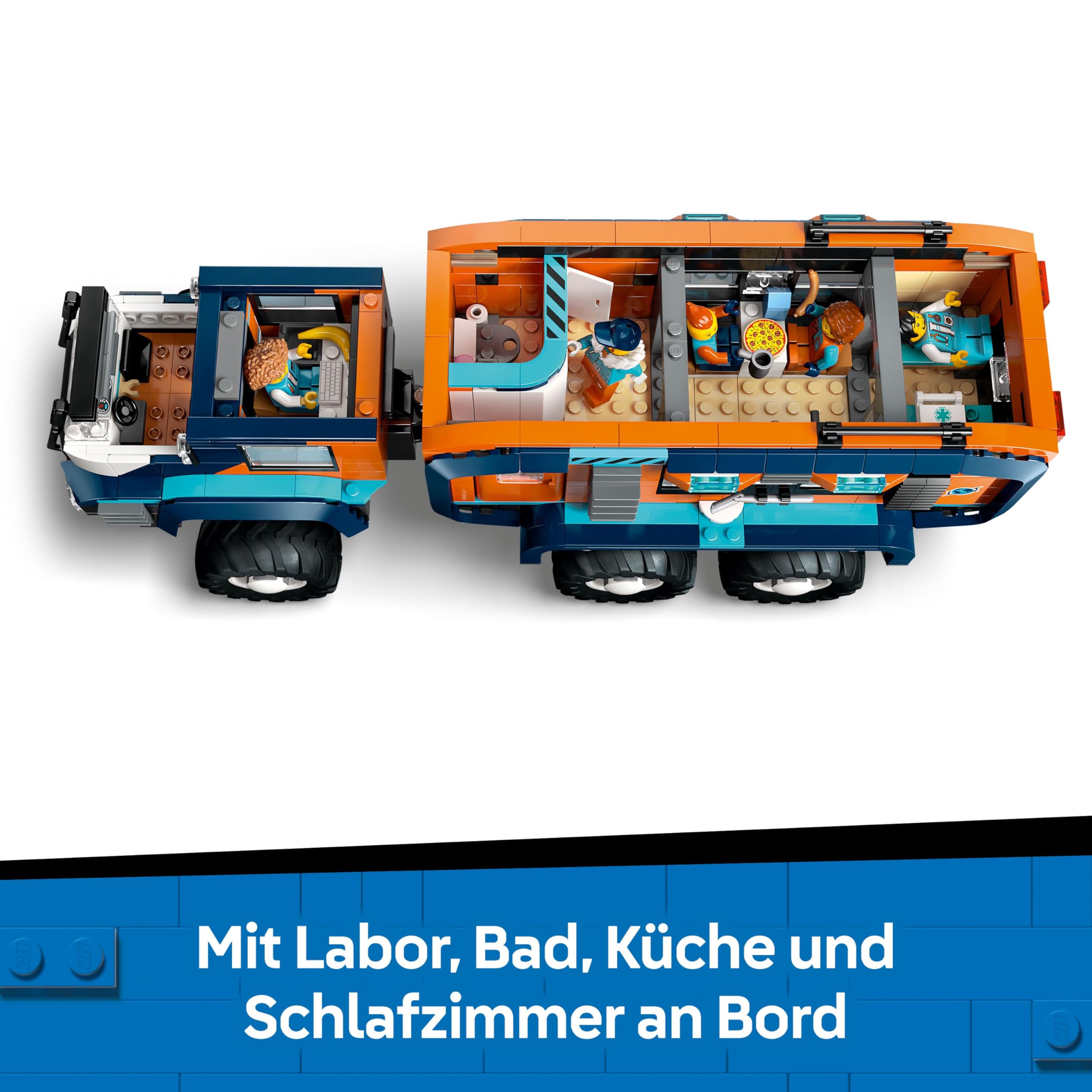 LEGO City Arktis-Truck mit Labor – BAU- und Spielset 60471