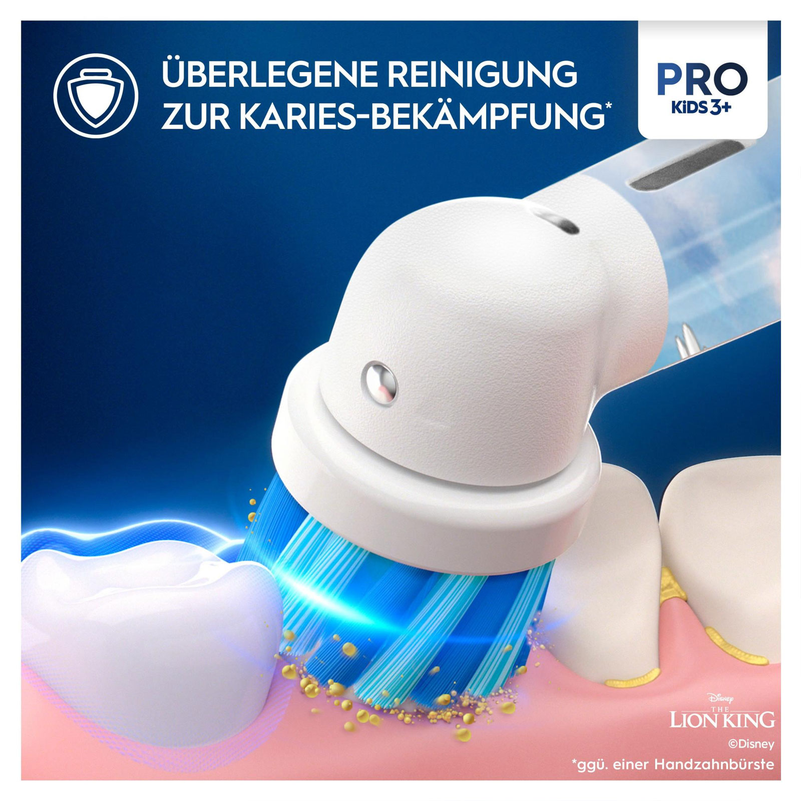 Oral-B Pro Kids Aufsteckbürsten, 4 Stück