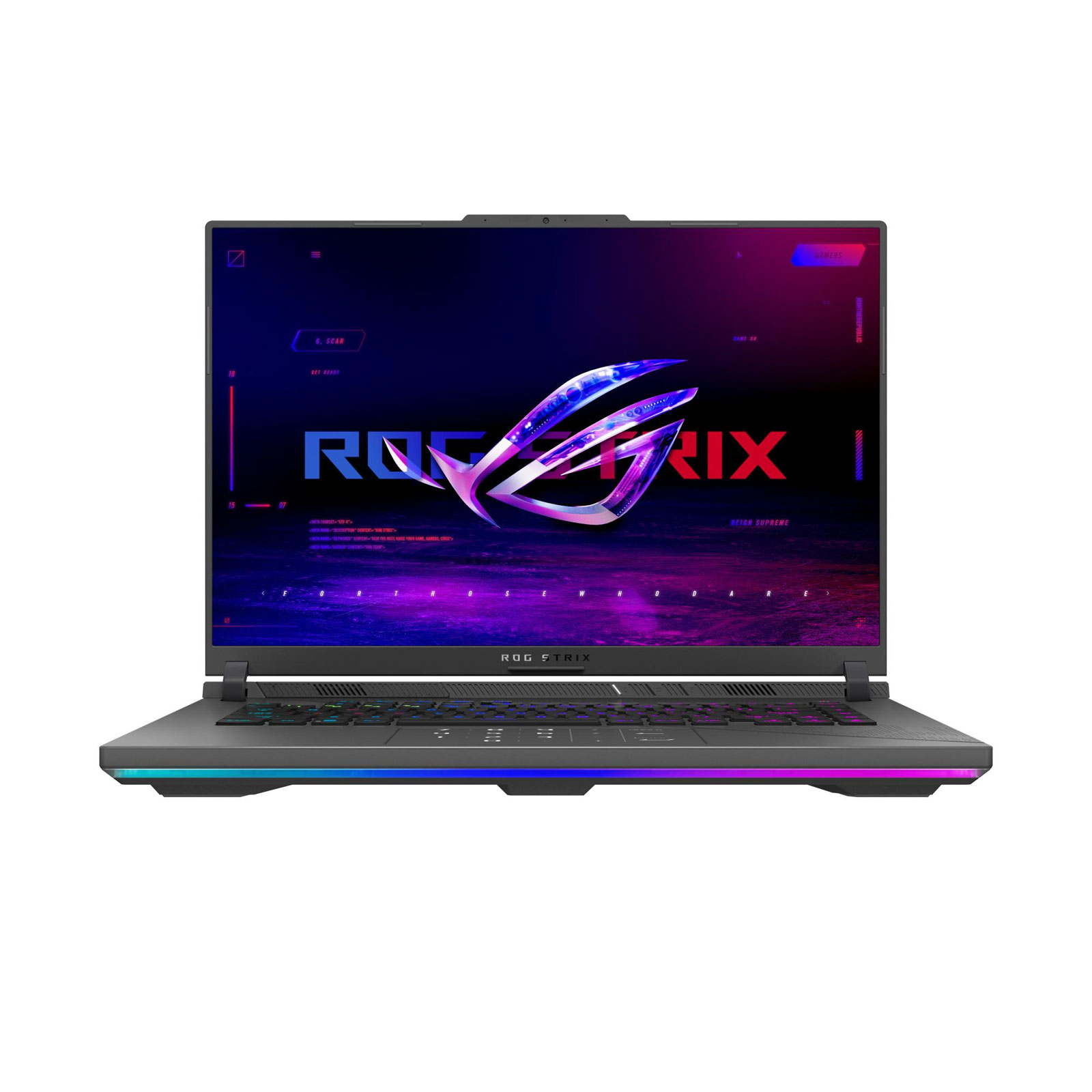 ASUS Gaming-Notebook ROG Strix G16, Grau, 16 Zoll, WQXGA, Intel Core i9-14900HX, 32 GB, 1 TB M.2 SSD, RTX 4080 12GB (IPS, 240 Hz, 3 ms, G614JZR-N4031W)