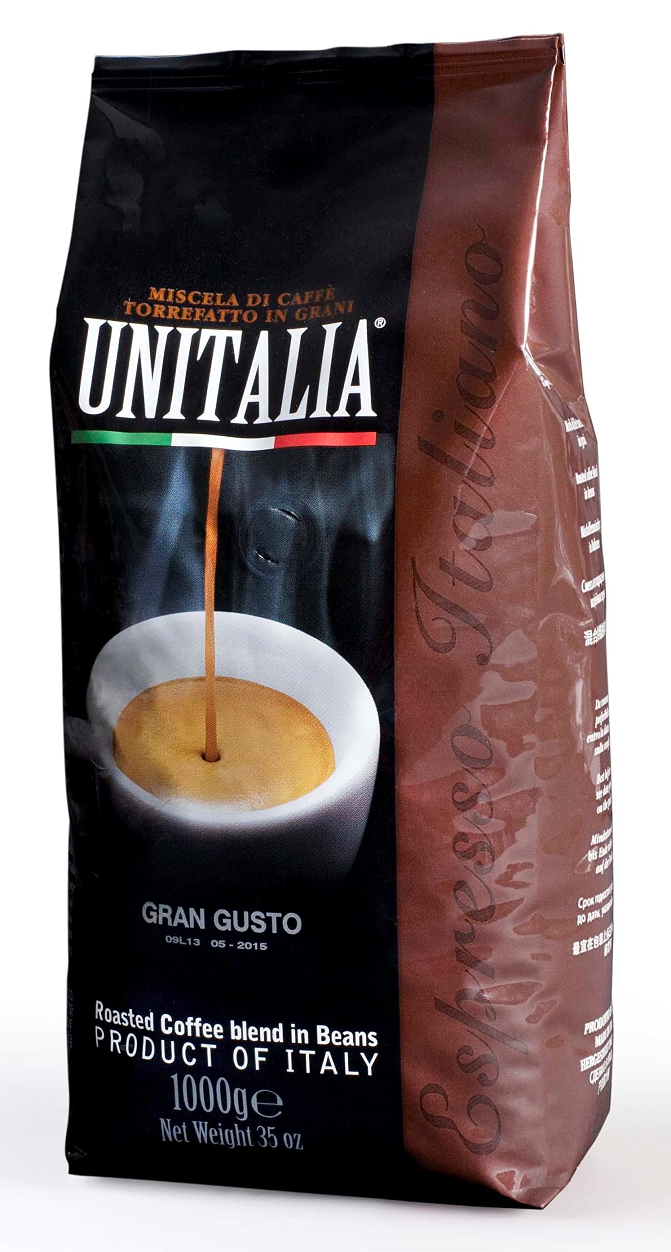 expert KAFFEE Unitalia Gran Gusto 1 kg ganze Bohne