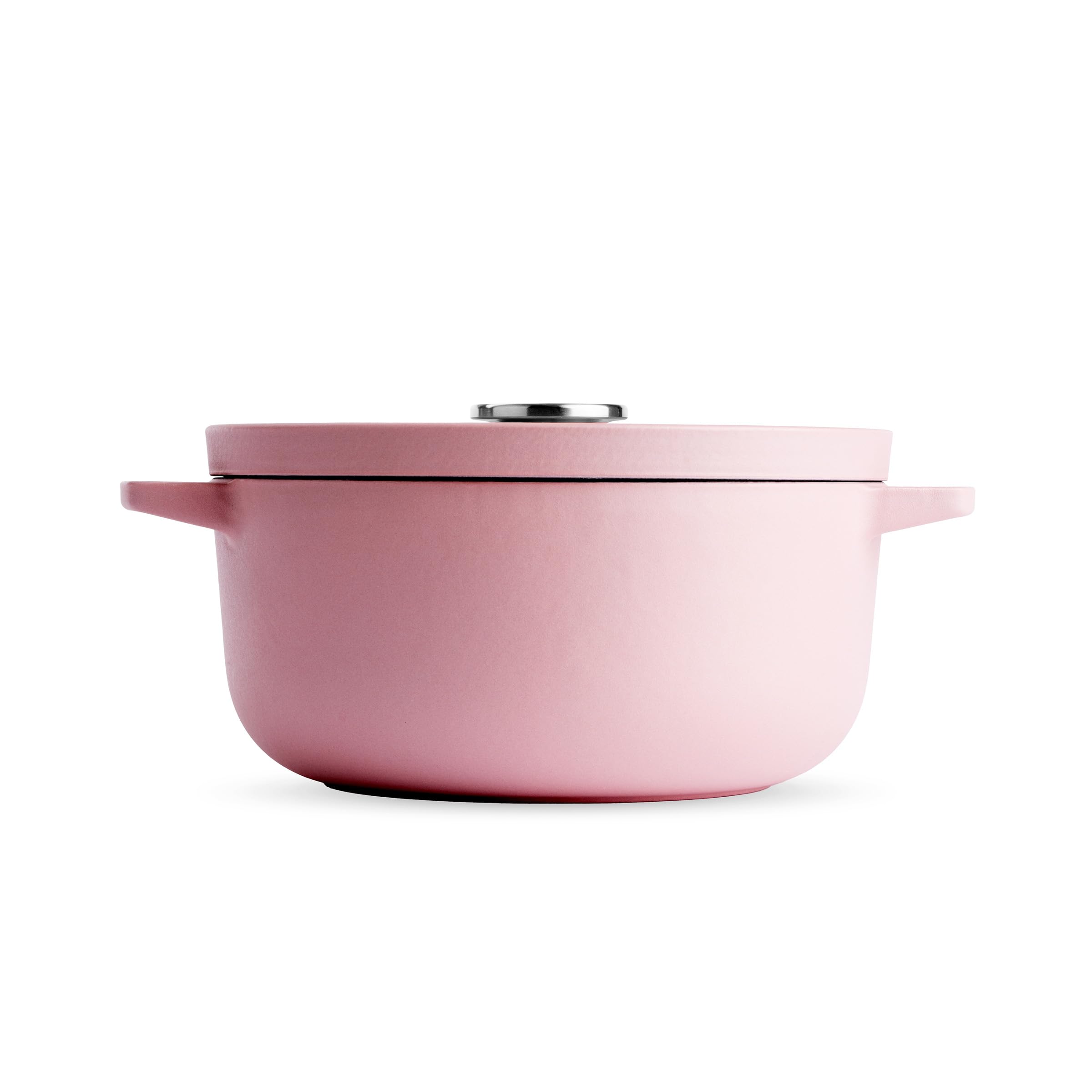 KitchenAid CC007430-001 Bräter mit Deckel - Rund - 3.3L 22cm Rosa