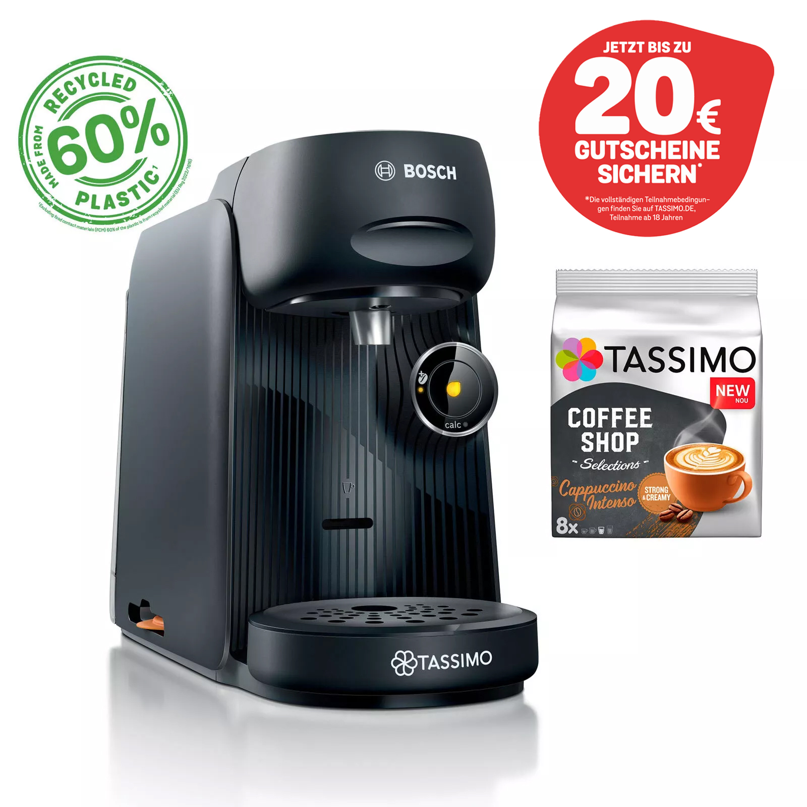 Bosch TAS16xx TASSIMO Multi-Getränke-Autom. FINESSE 