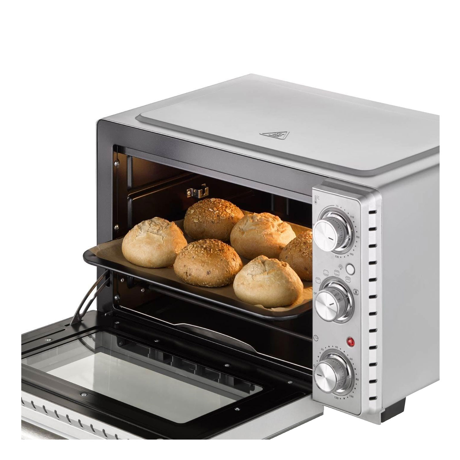 Caso 2976 TO 20 SilverStyle Mini-Backofen Caso 2976 TO 20 SilverStyle Mini-Backofen