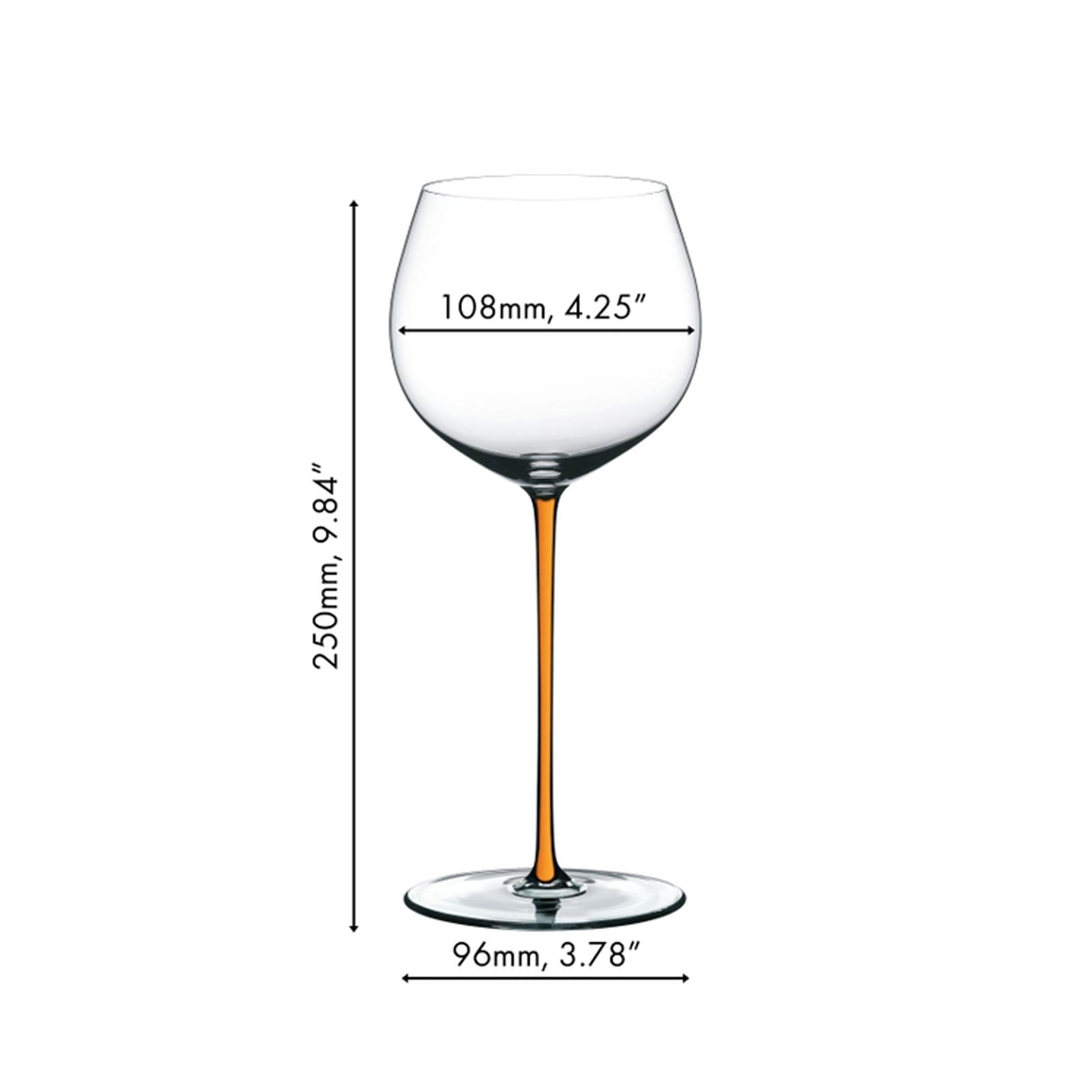 RIEDEL Fatto A Mano Chardonnay Orange