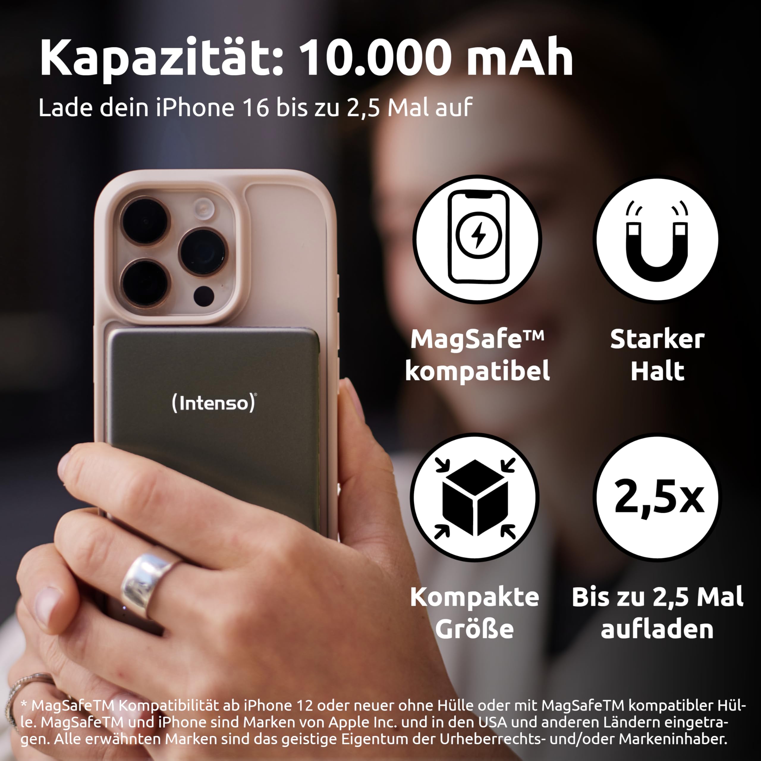Intenso MW10000 Magnetische Powerbank