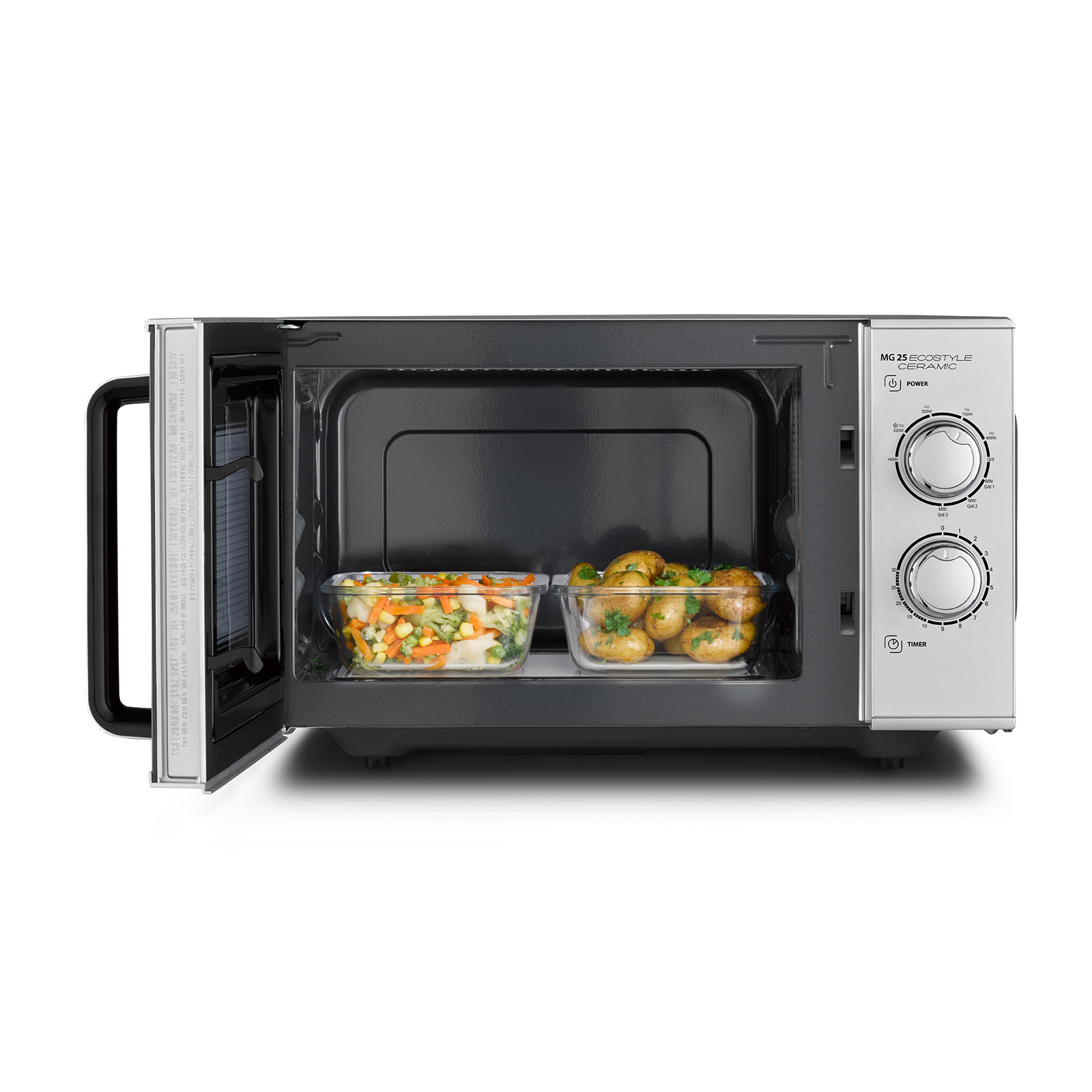 Caso MG 25 Ecostyle Ceramic Design Mikrowelle mit Grill
