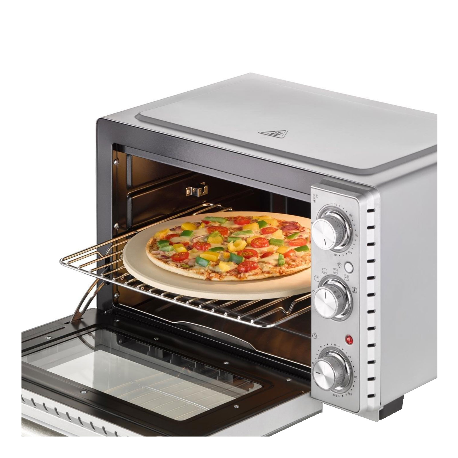 Caso 2976 TO 20 SilverStyle Mini-Backofen Caso 2976 TO 20 SilverStyle Mini-Backofen