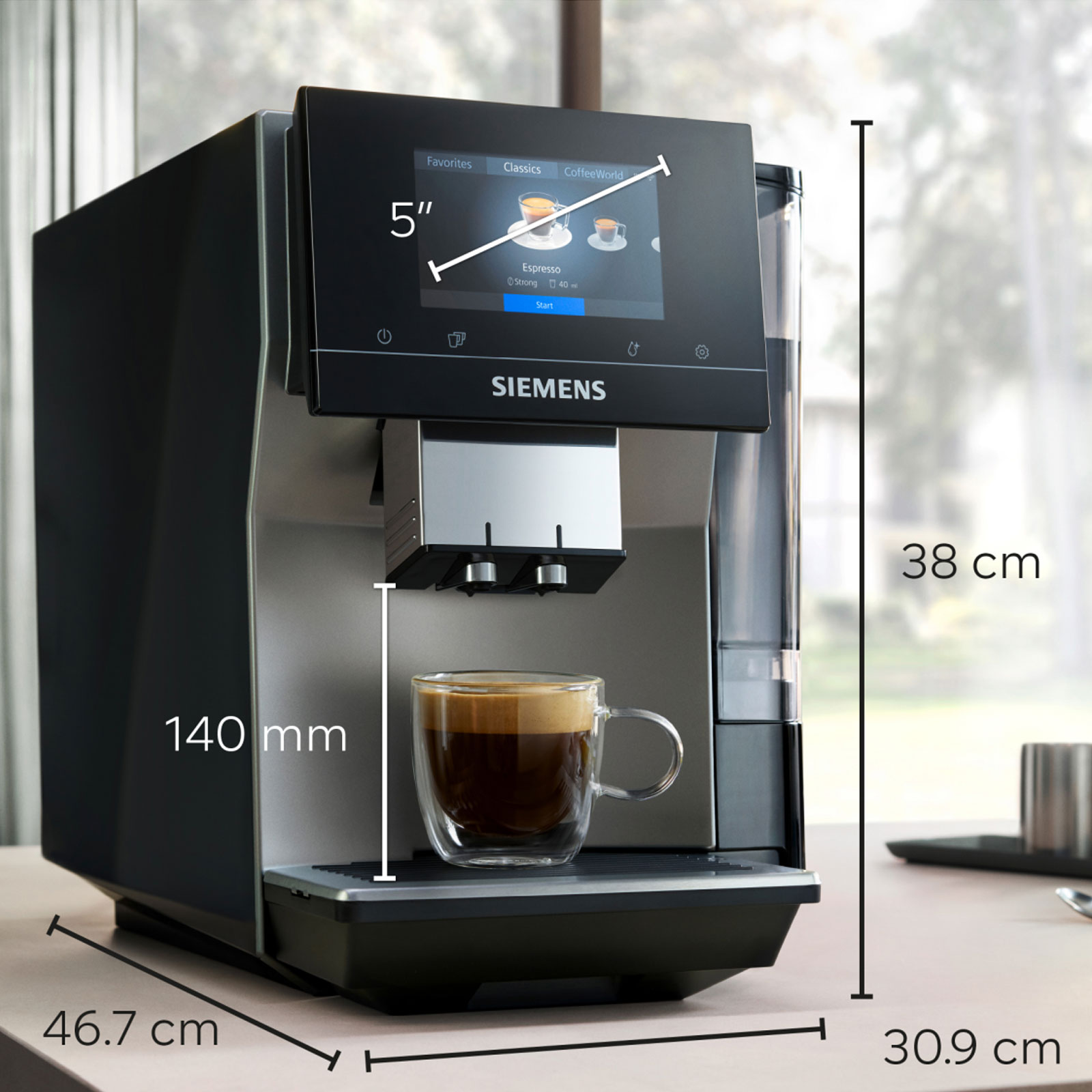 Siemens EQ700 classic, Kaffeevollautomat