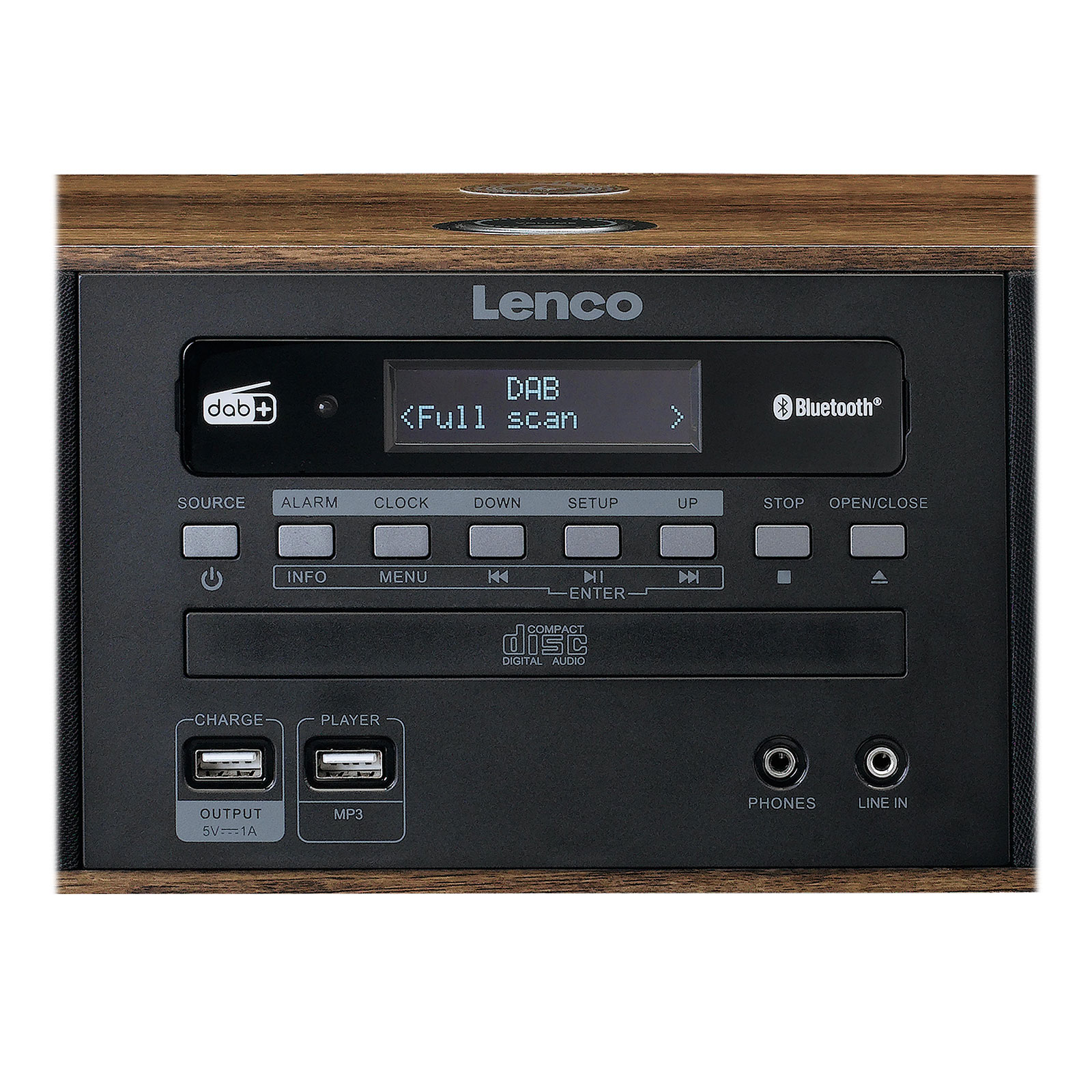 Lenco DAR-051WD DAB+-Radio mit CD-Player