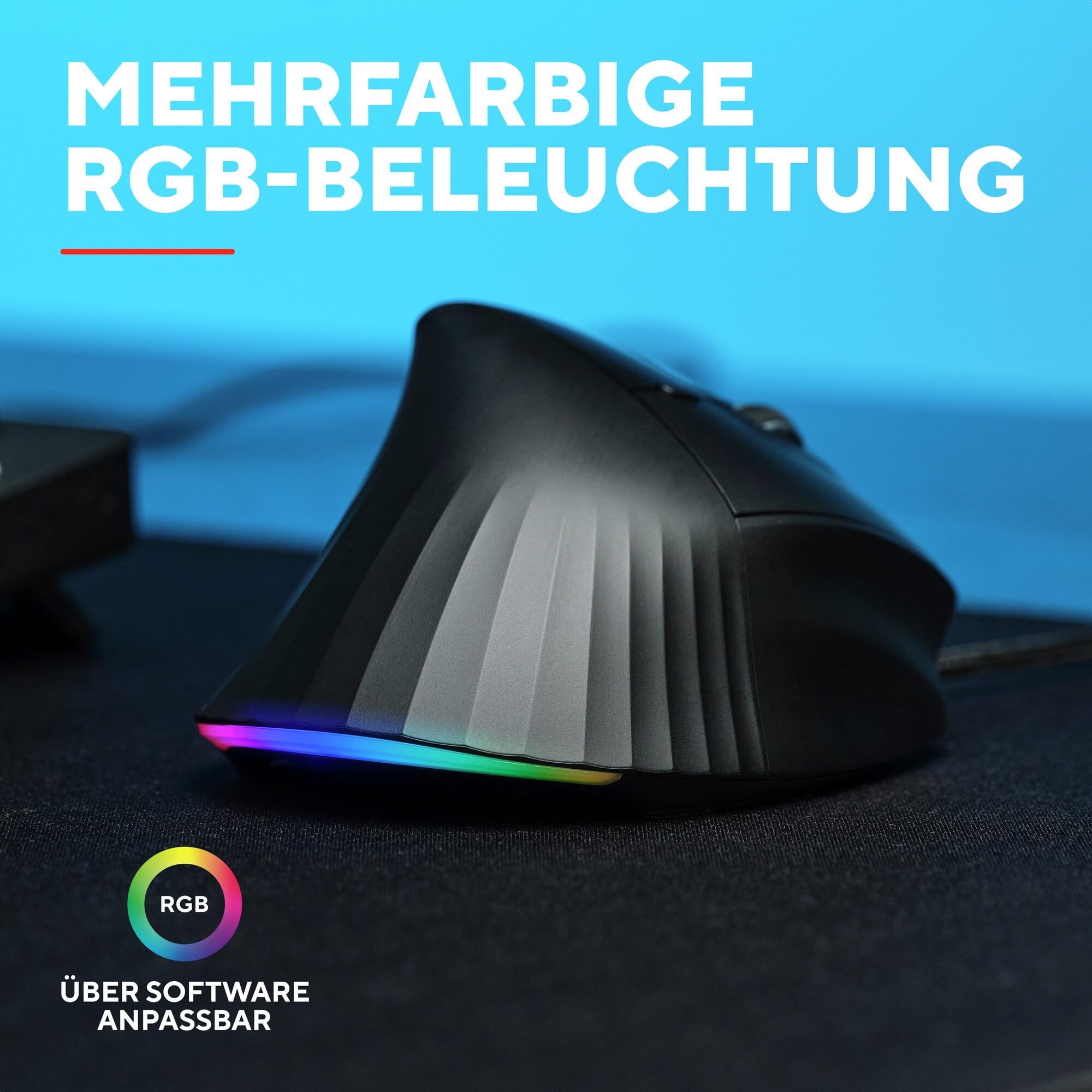 GXTrust 145 Rexxa Vertikale Gaming Maus mit Programmierbaren Tasten