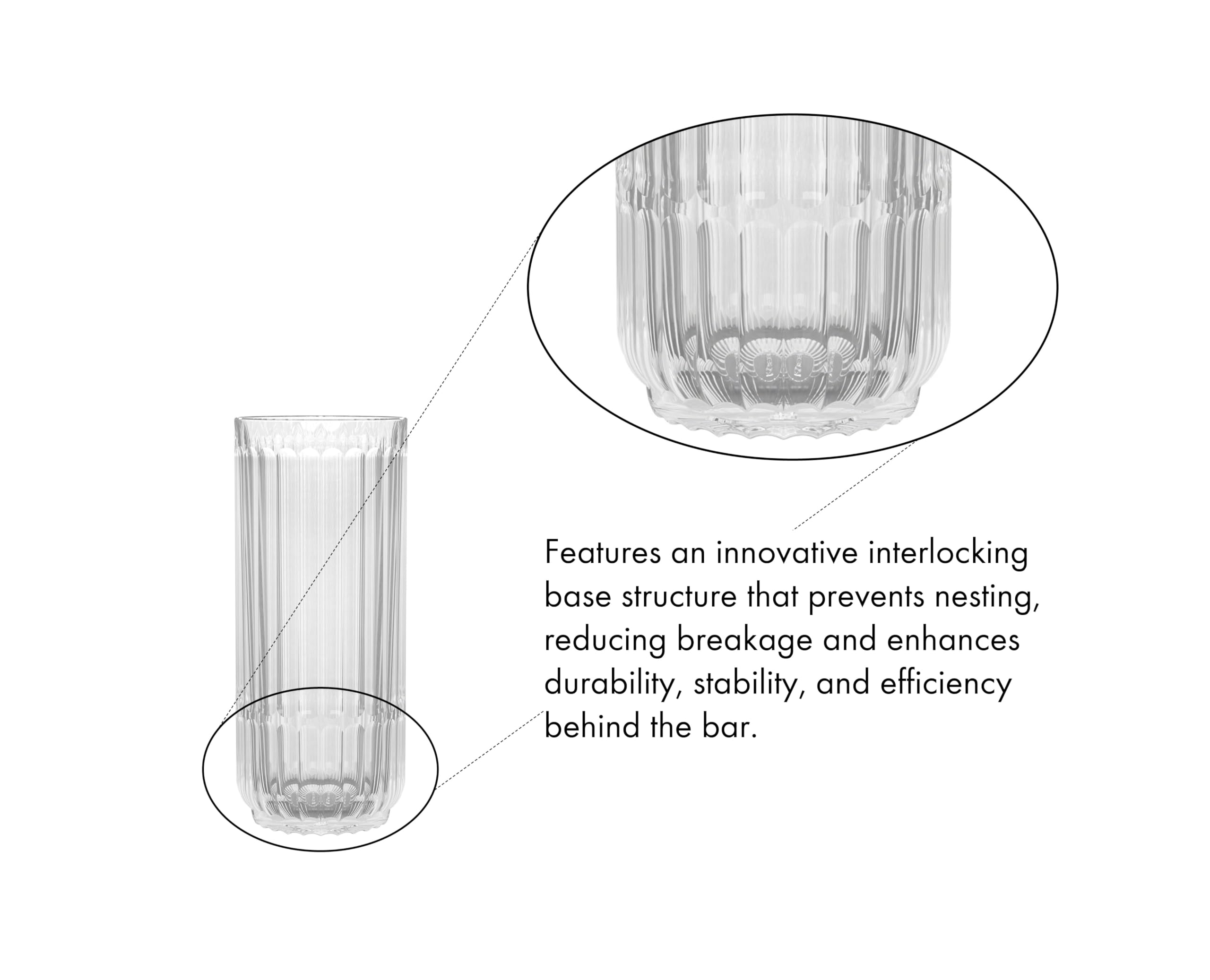 RIEDEL 6421/04 Bar Rituals Highball Glas