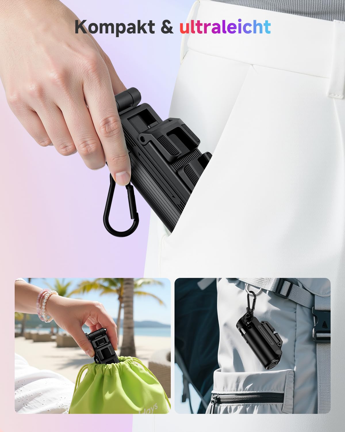 Rollei Easy Creator SmartGrip Handy Stativ 3-in-1