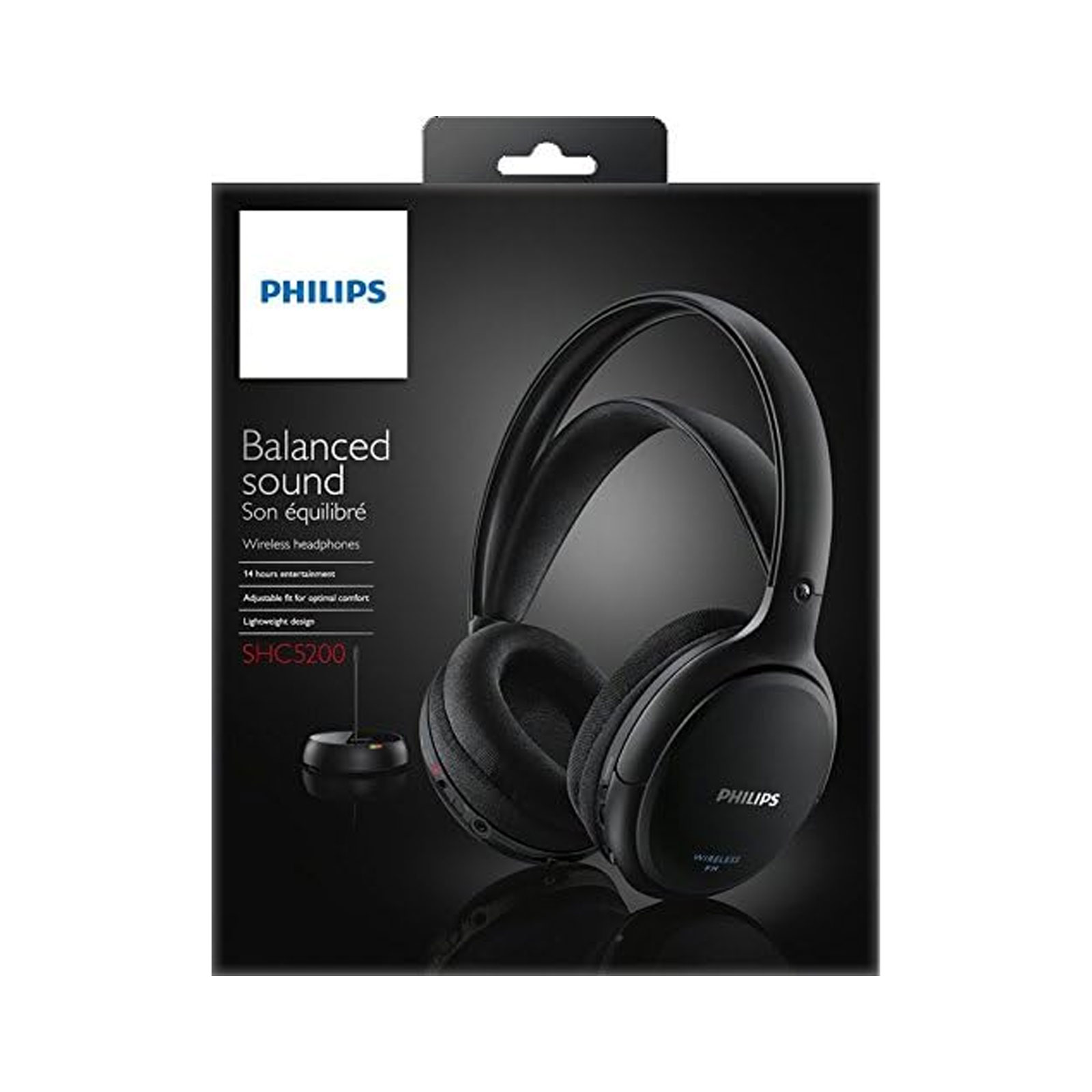 Philips Kabelloser HiFi-Kopfhörer SHC5200/10 Philips Kabelloser HiFi-Kopfhörer SHC5200/10