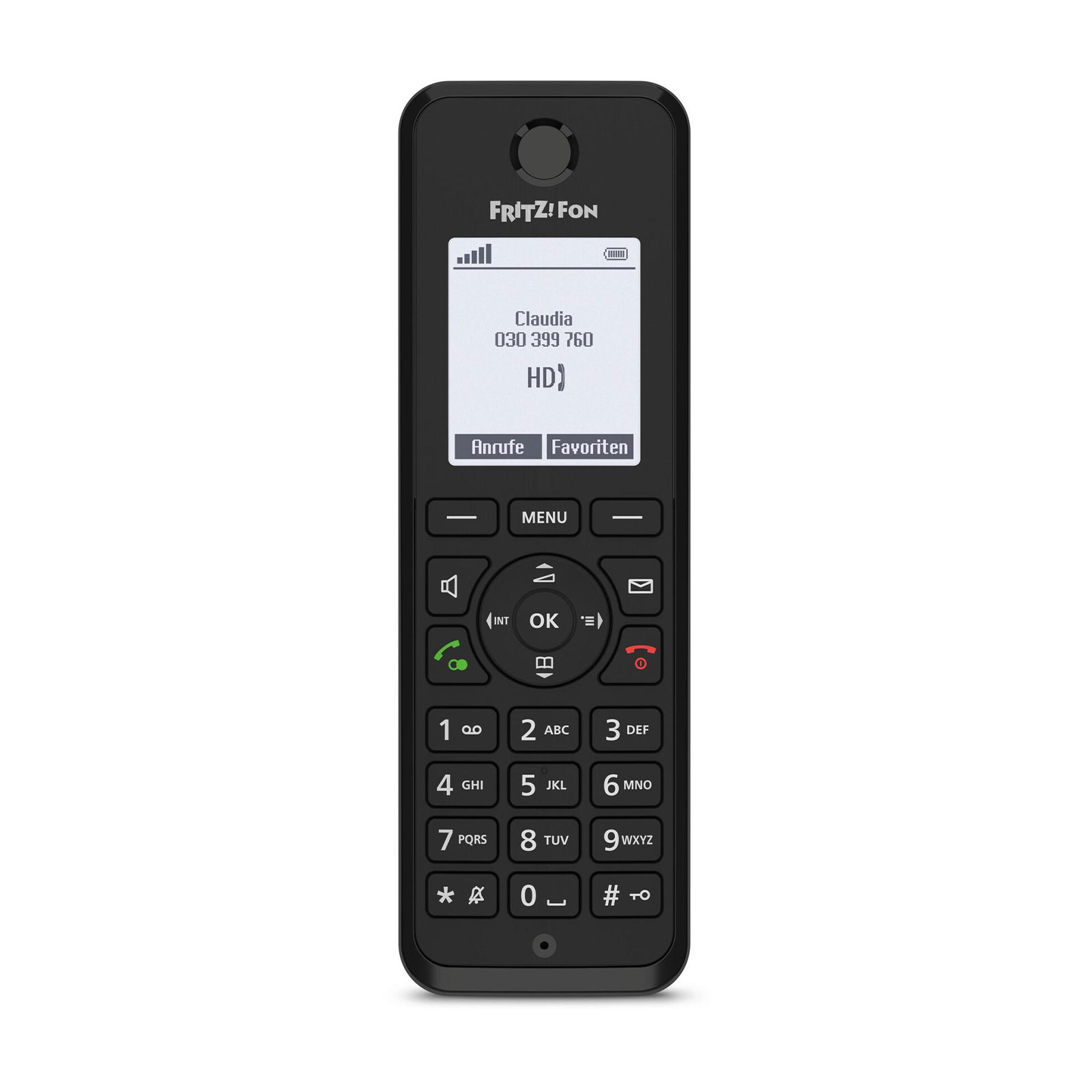 AVM FRITZ!Fon M3 Schnurloses Telefon 1 Mobilteil mit Anrufbeantworter DECT
