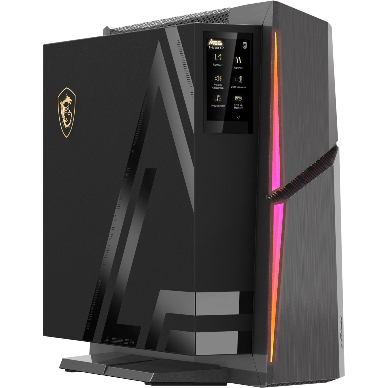 MSI Gaming-PC MEG TRIDENT X2 14NUI9-275DE, Schwarz, Intel Core i9-14900KF, 64 GB, 2 TB M.2 SSD, RTX 4090 24GB