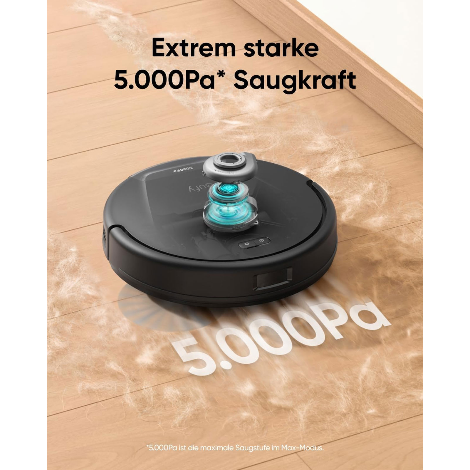 Eufy L60 Hybrid SES Saugroboter mit Wischfunktion