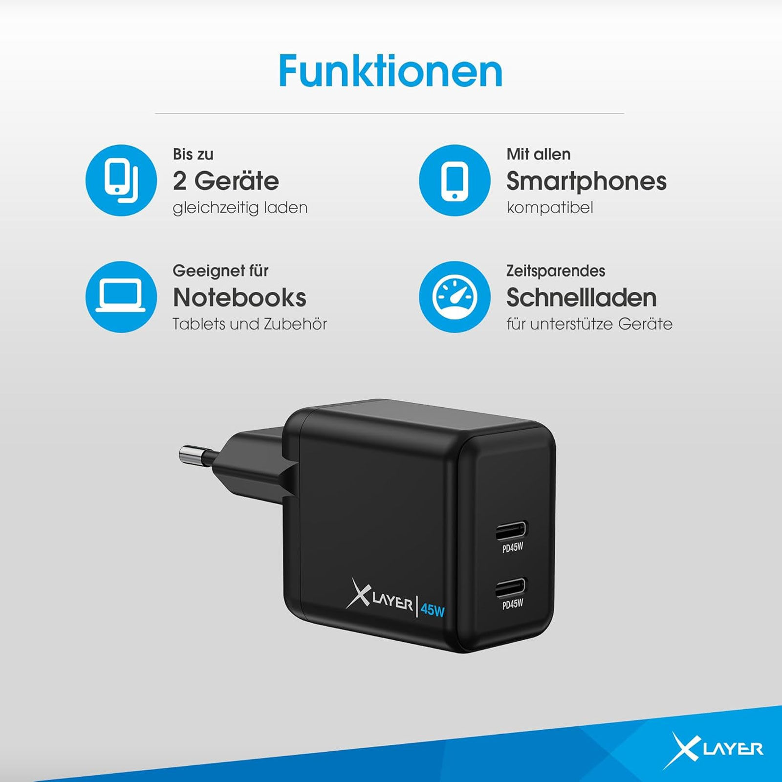 XLA 45W POWCHAR USB TYP-C SW XLA 45W POWCHAR USB TYP-C SW