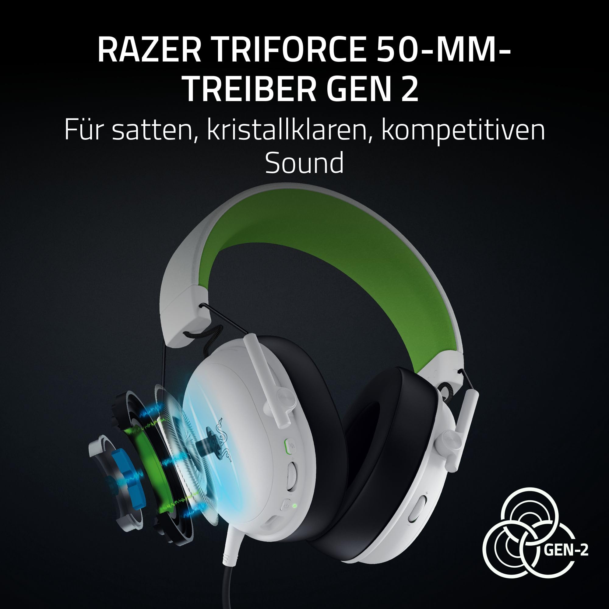 Razer BlackShark V3 X HyperSpeed Xbox - Kabelloses E-Sport Gaming Headset