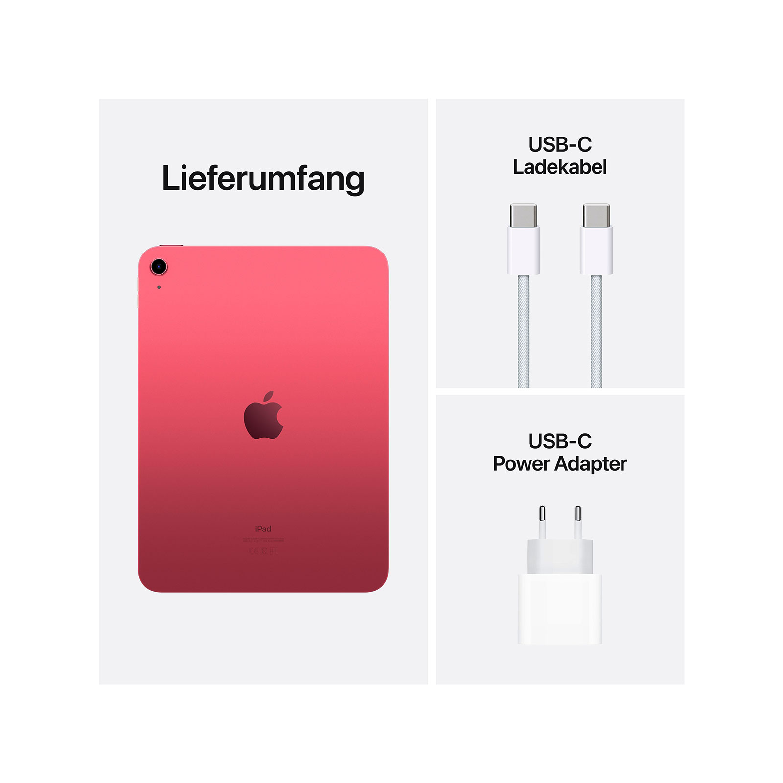 Apple iPad Wi-Fi 256GB pink, 2022