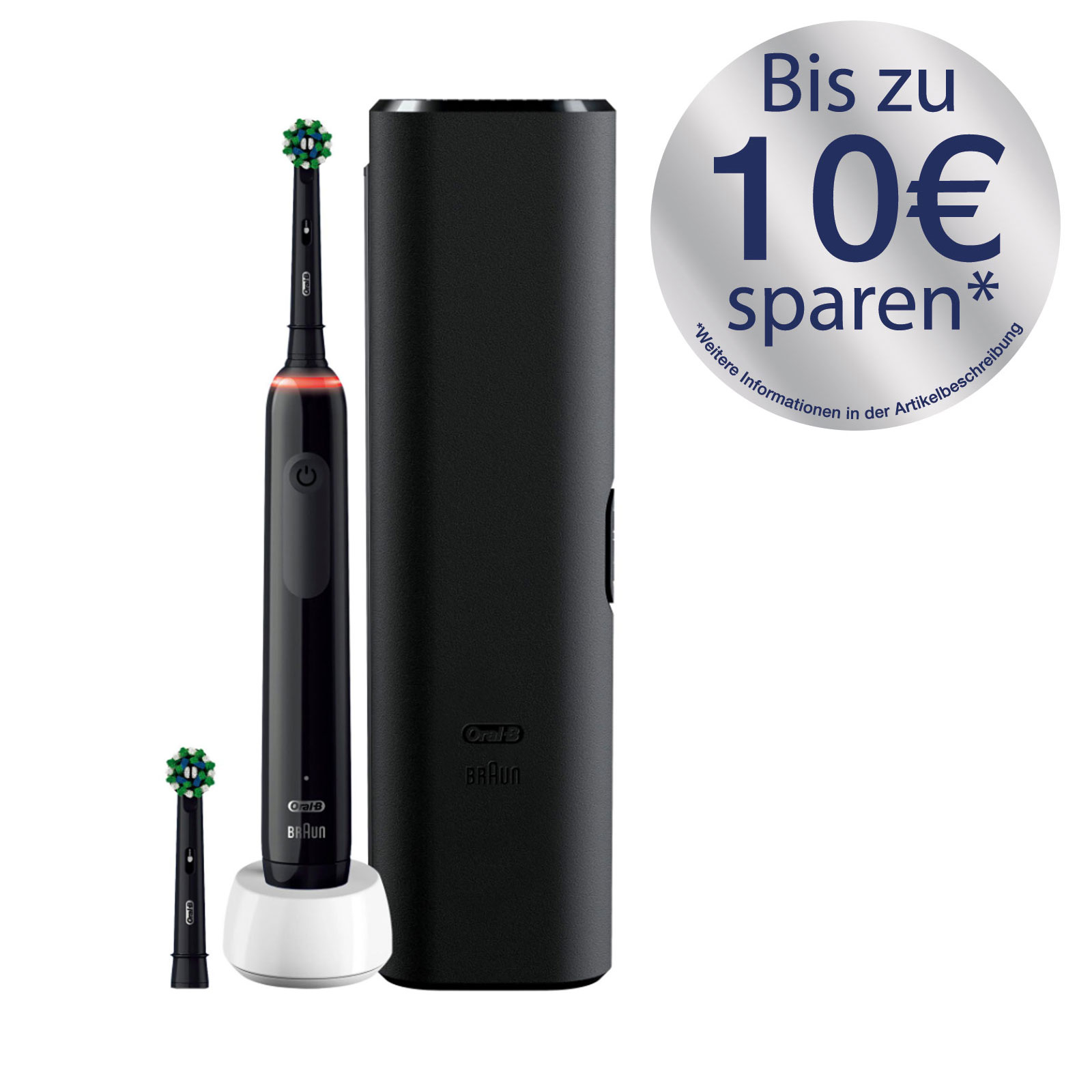 Oral-B Pro 3 3500 schwarz Zahnbürste