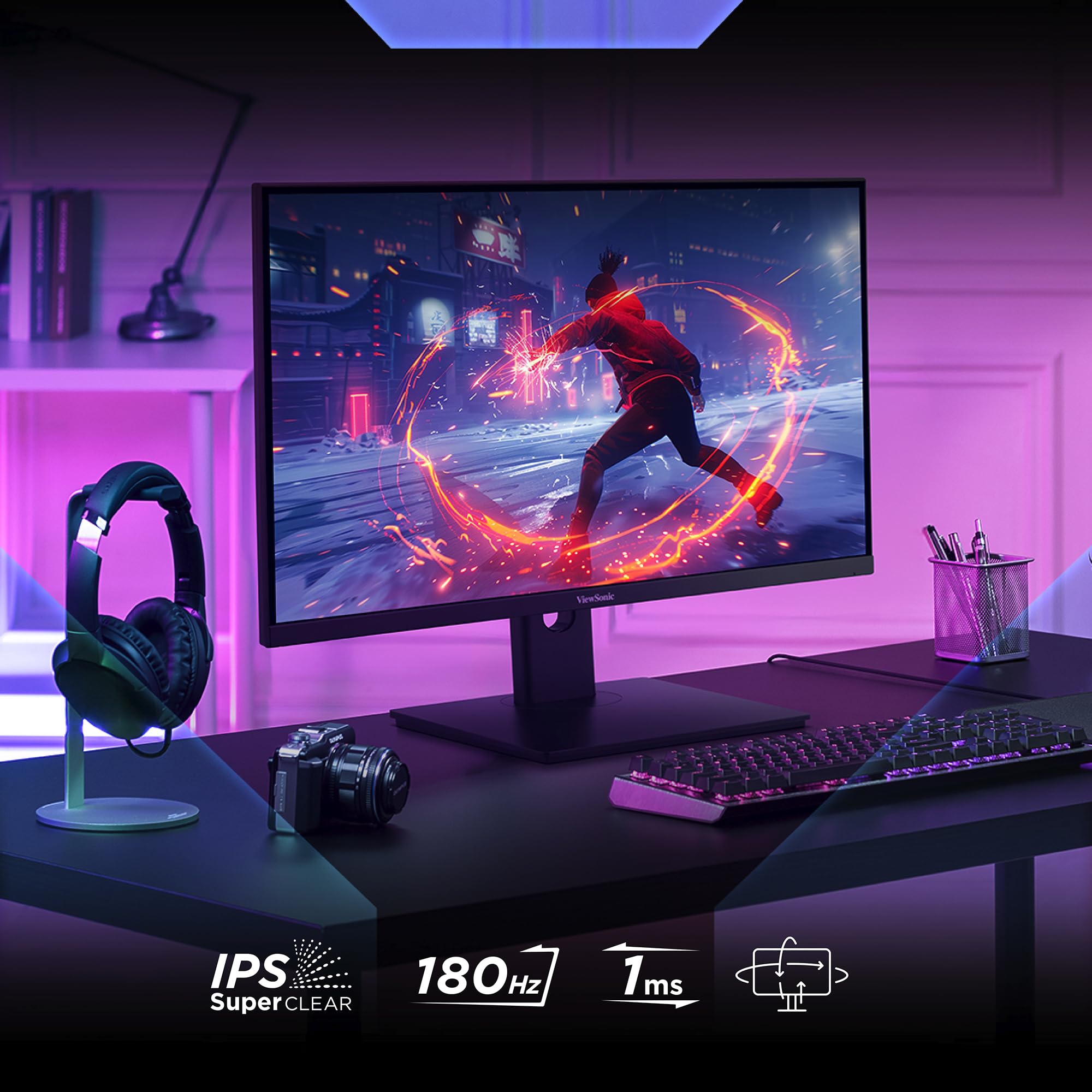 ViewSonic XG27G1 Gaming Monitor 180 Hz, 27 Zoll