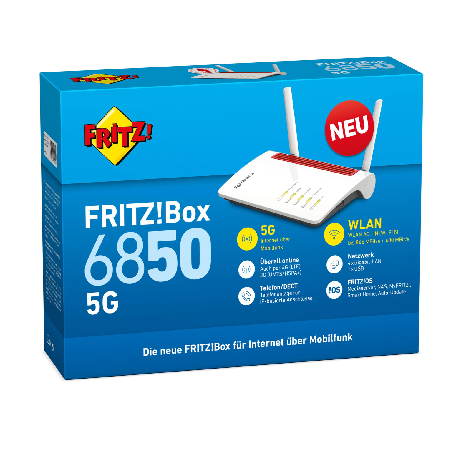 AVM FRITZ!Box 6850 5G Router