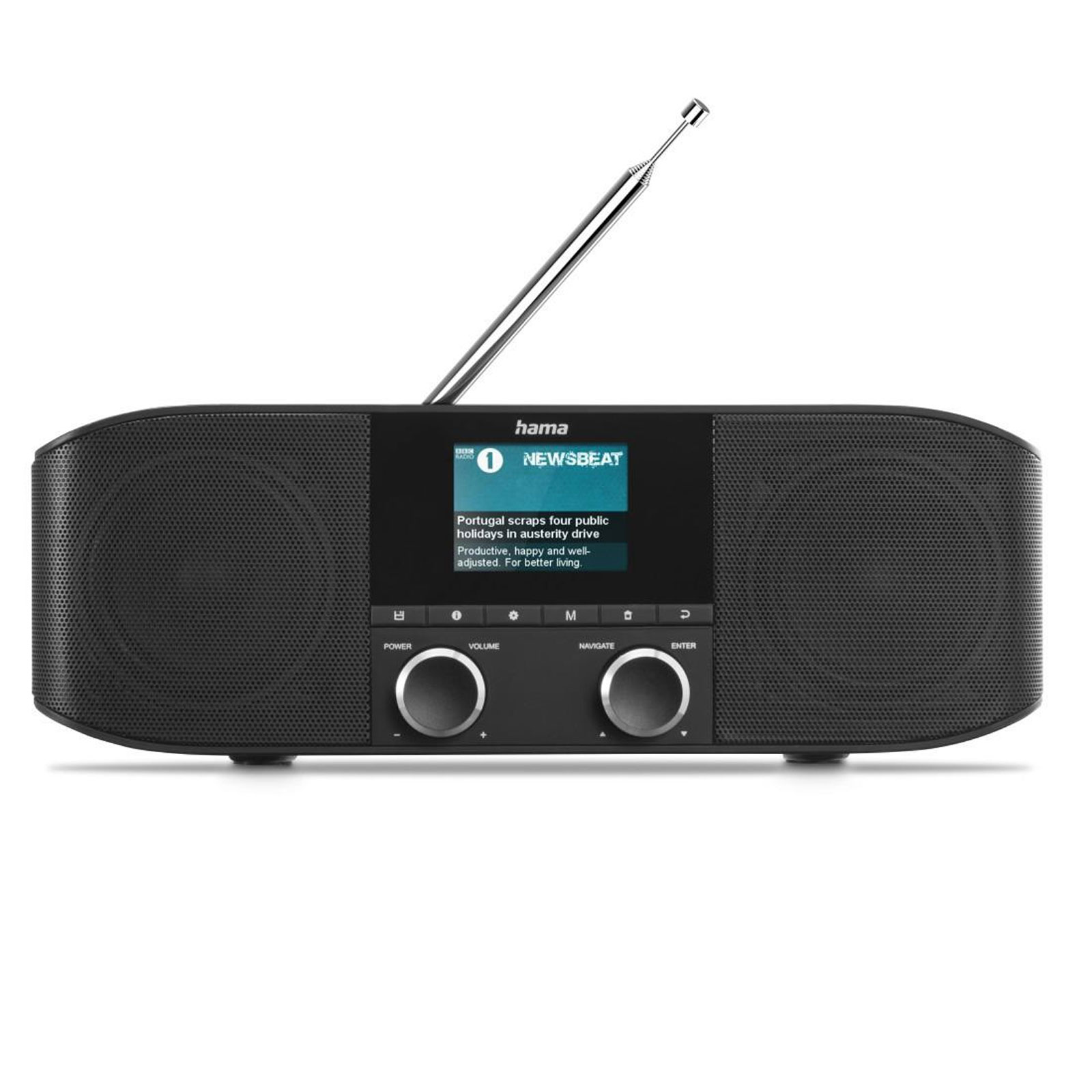 HAMA Digitalradio "DR1410BT", FM/DAB/DAB+/Bluetooth® (00054243) (Bluetooth)