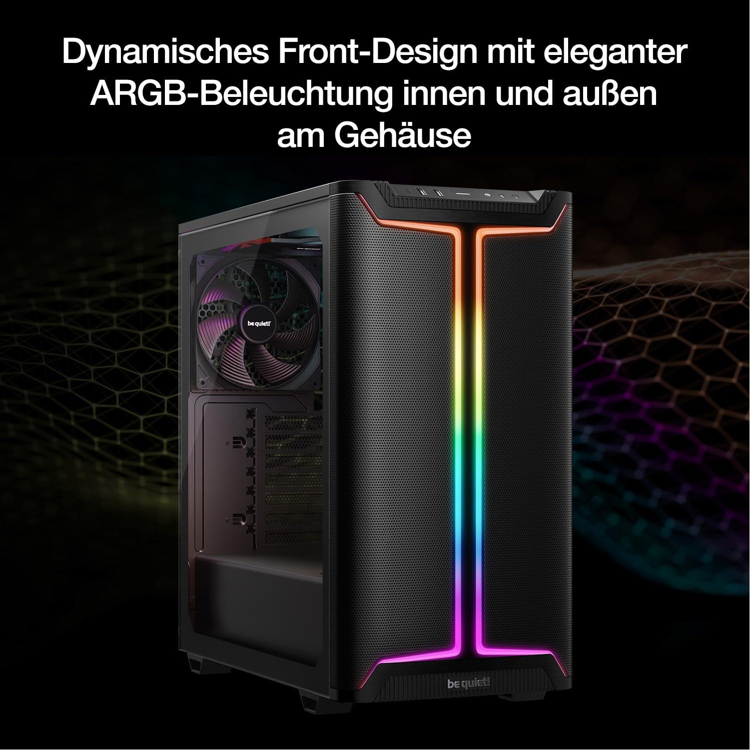 be quiet! Pure Base 501 DX Black PC-Gehäuse
