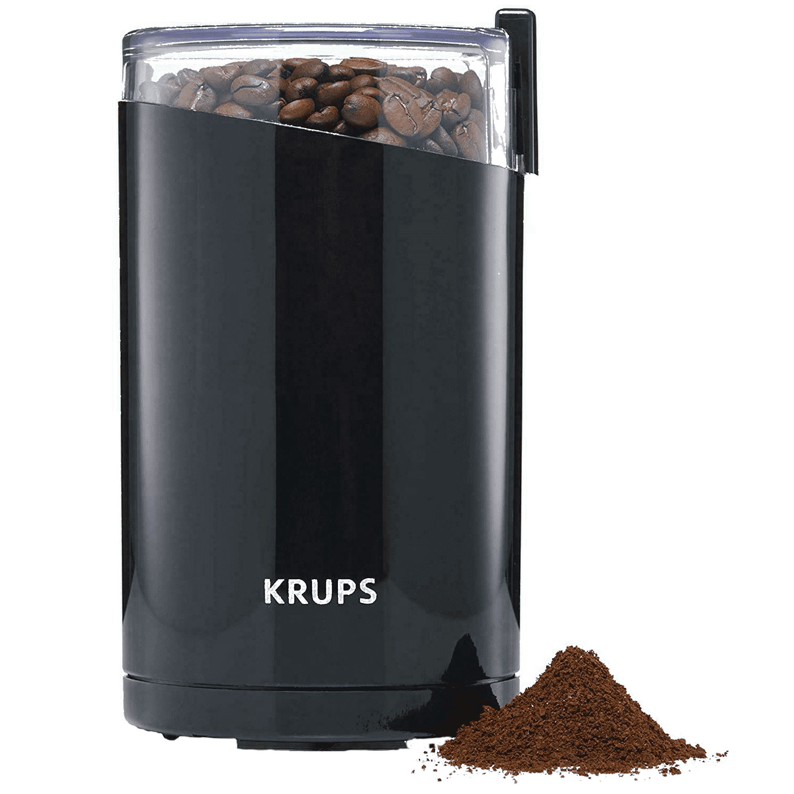 Krups F203 Kaffee- und Gewürzmühle schwarz