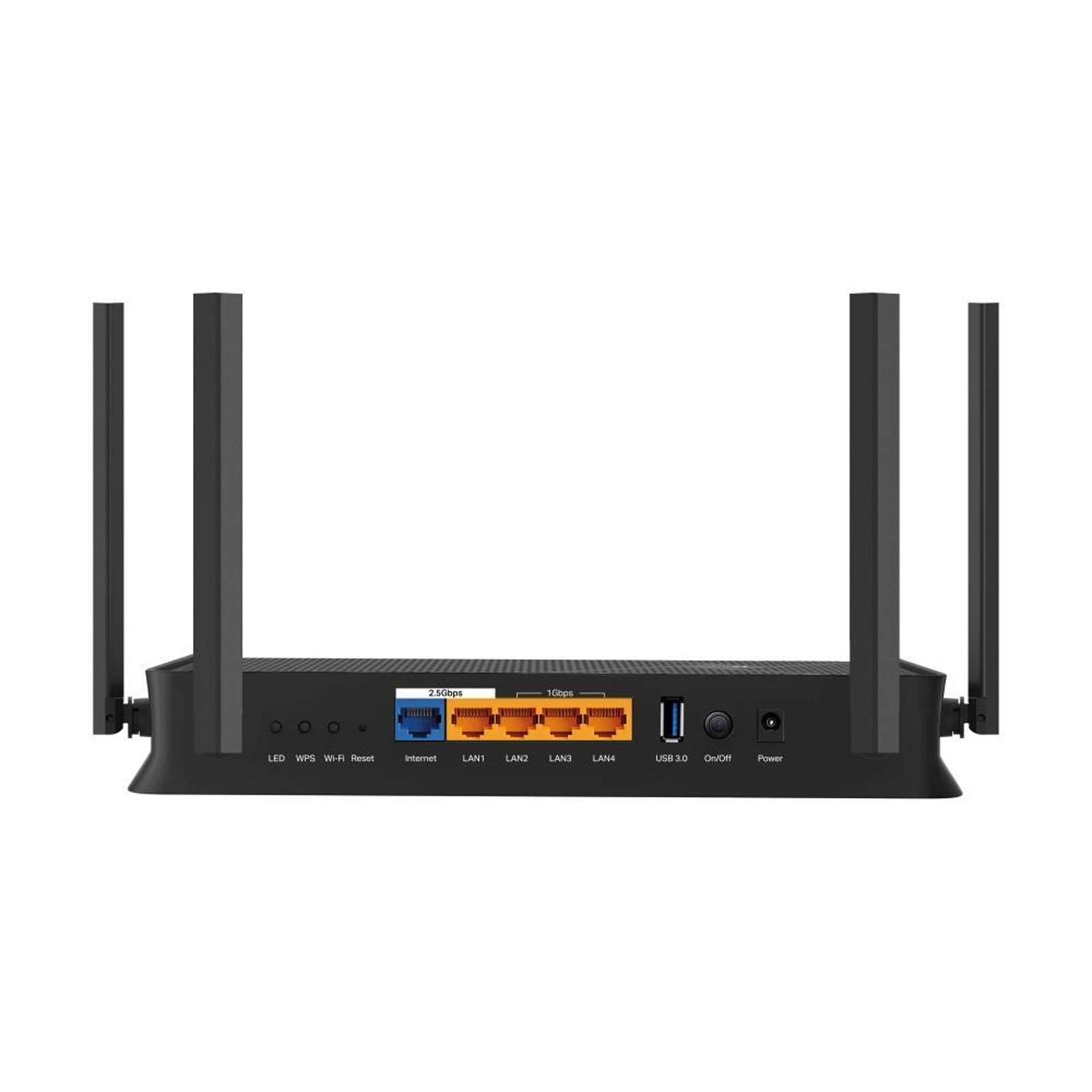 TP-Link BE3600, Schwarz, Dual-Band Wi-Fi 7 Router Router (WiFi 7, 1x 2,5 Gbps WAN-Anschluss, 1x 2,5 Gbps LAN-Anschluss und 3x 1 Gbps LAN-Anschlüsse)