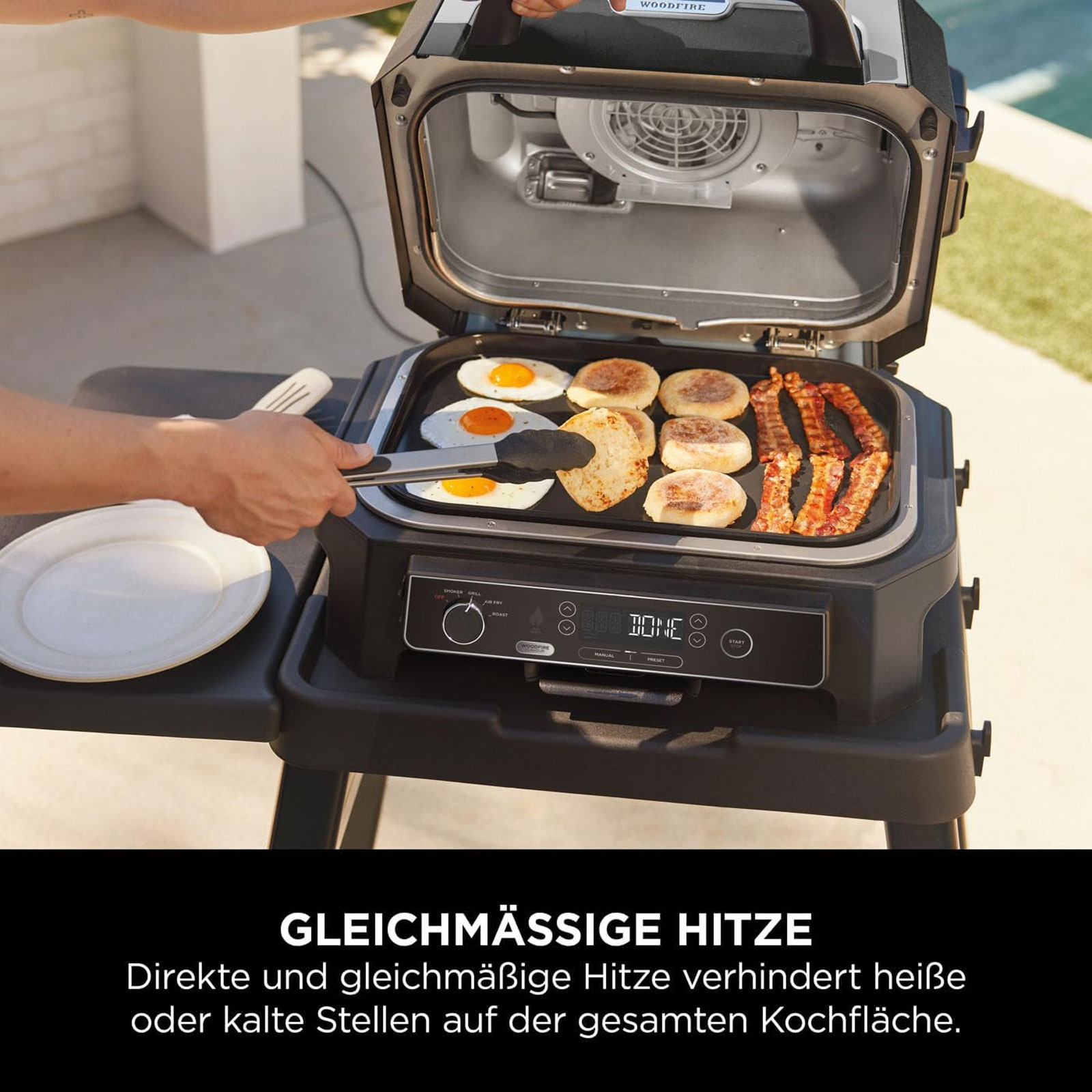 Ninja Woodfire XSKOGXLFPLTEU XL Plancha Grillplatte