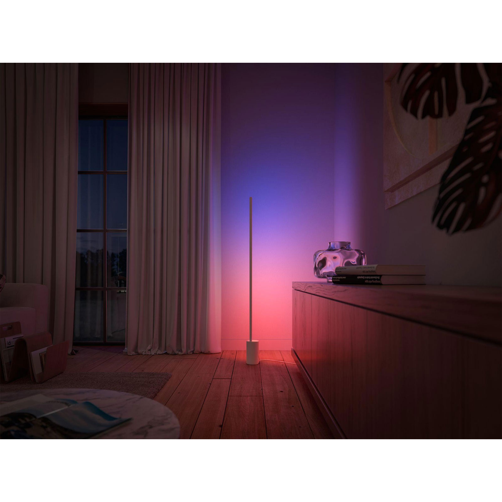 Philips Hue Gradient Signe Stehleuchte, Schwarz