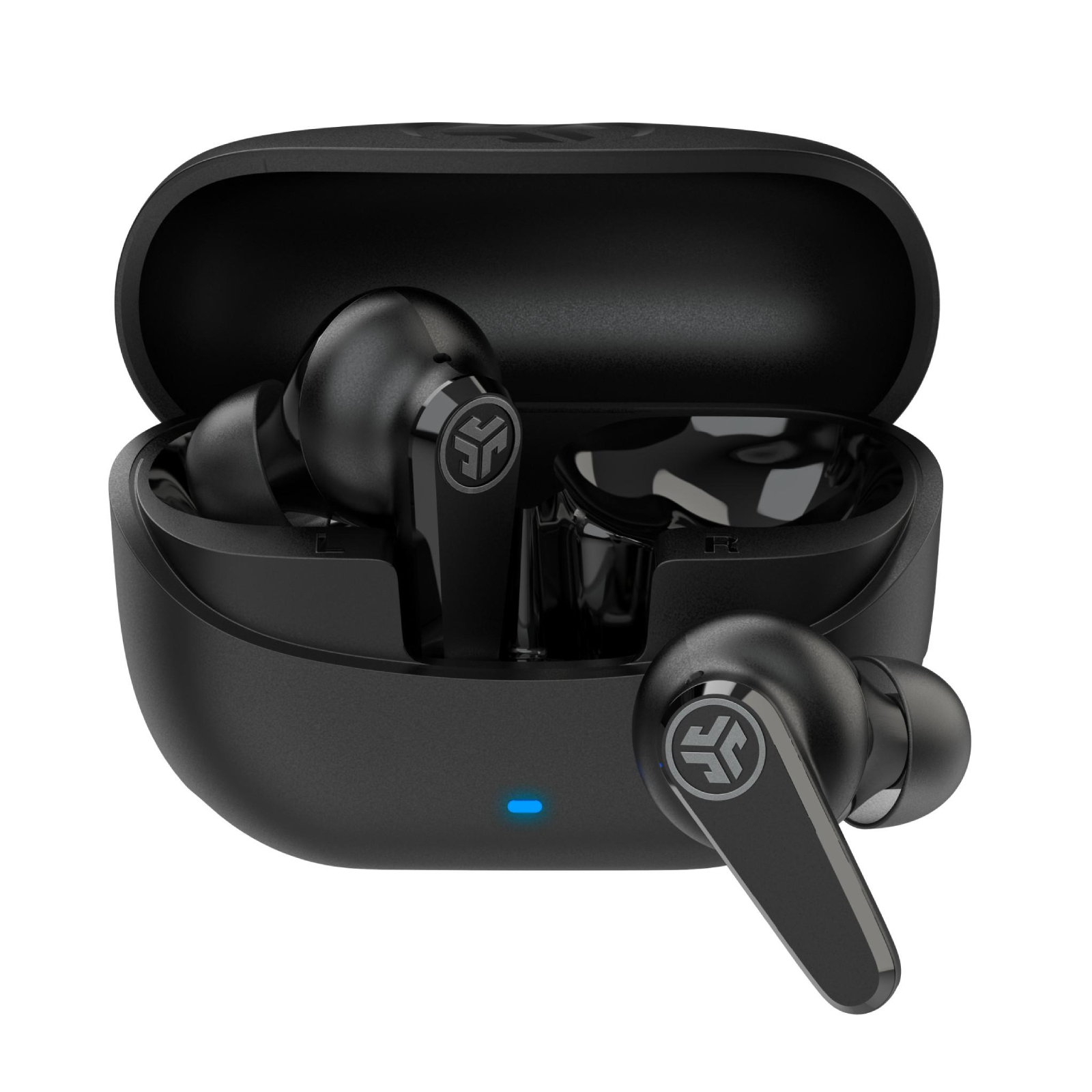 JLab In-Ear Kopfhörer Go Pods ANC TWS Headphones flieder (Headset-Funktion, Bluetooth, kabellos,noise cancelling, USB-C)