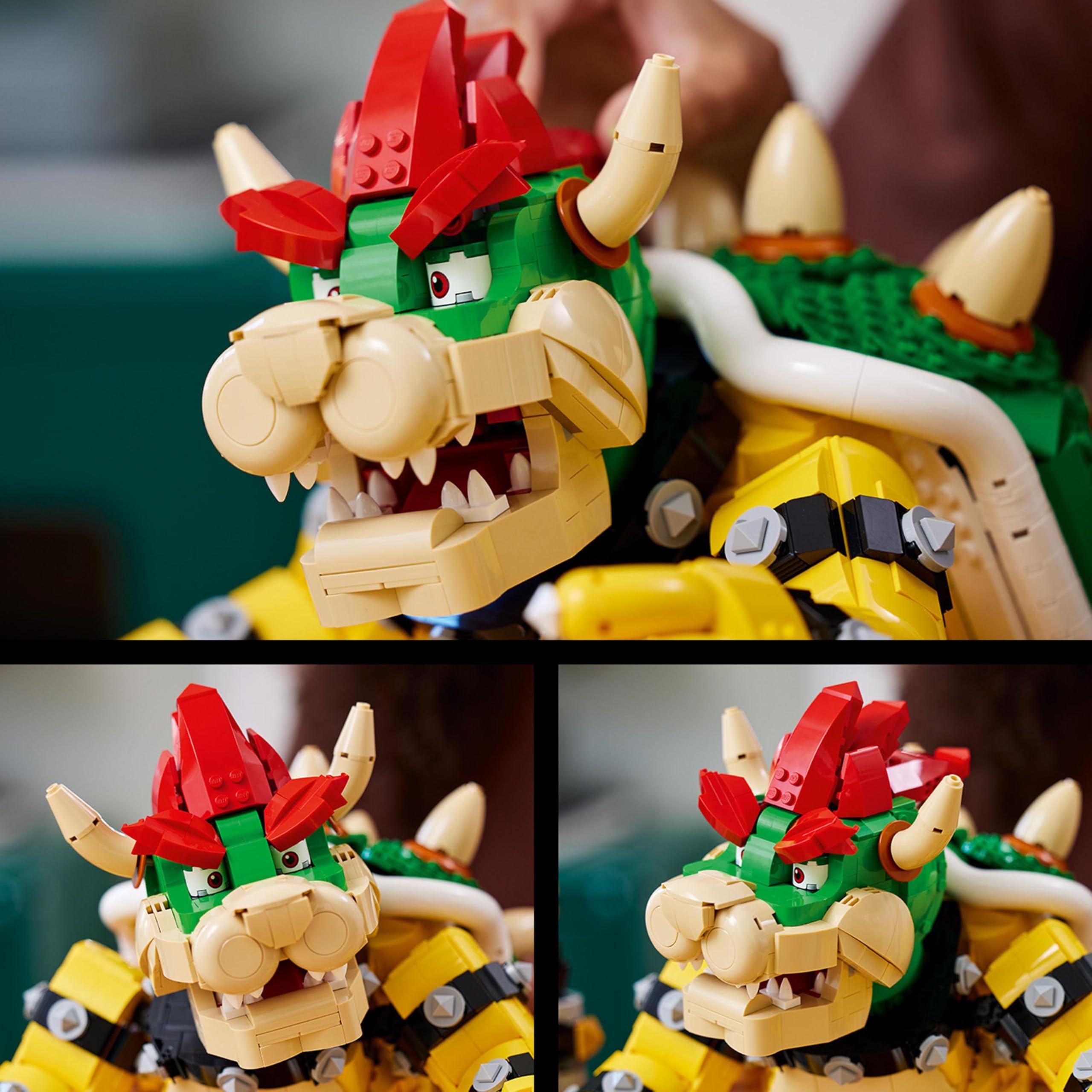 LEGO Super Mario Der mächtige Bowser, 3D-Modell-Bausatz 71411