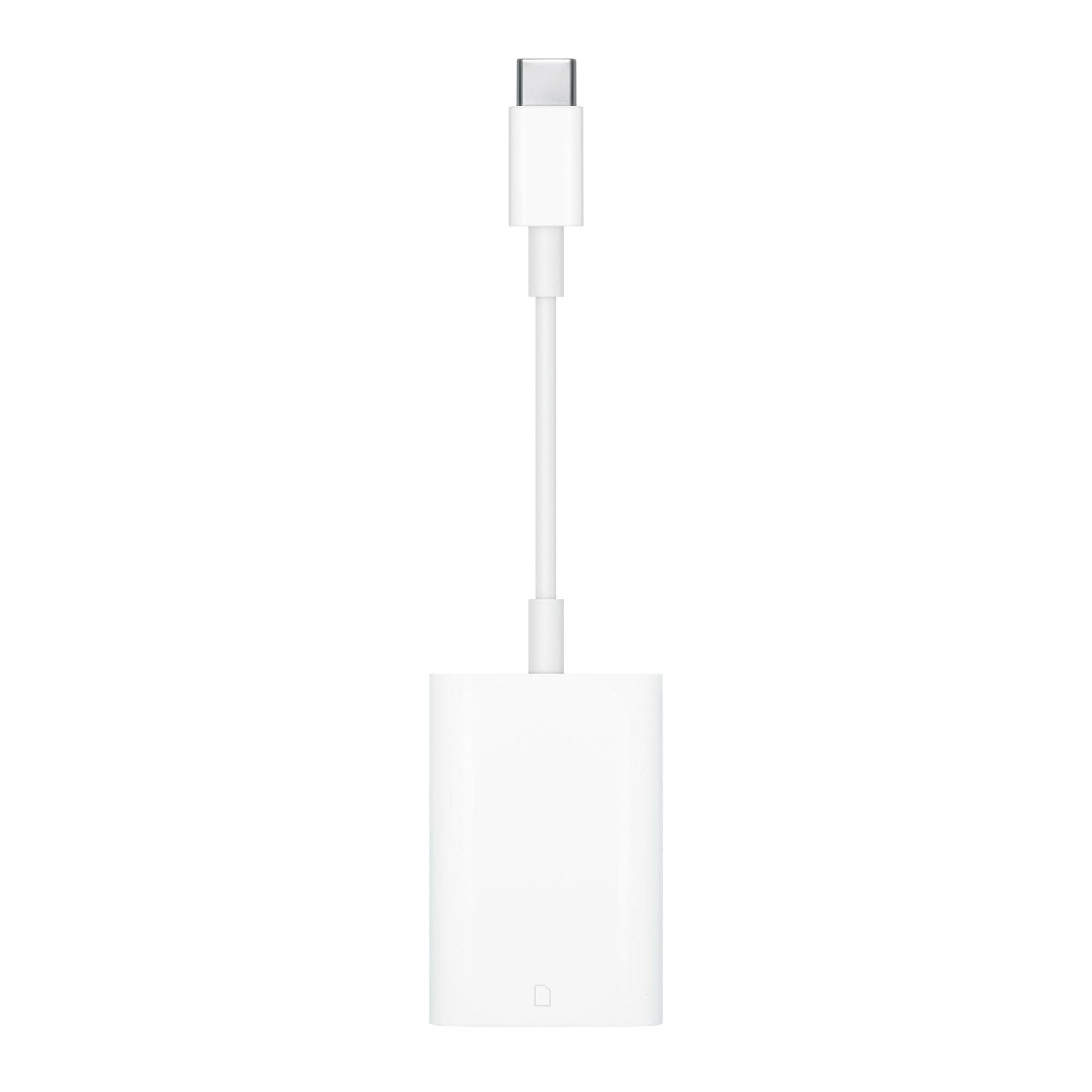 Apple USB-C auf SD-Kartenleser für iPads, iPhones und Macs mit USB-C, Weiß (MW653ZM/A)