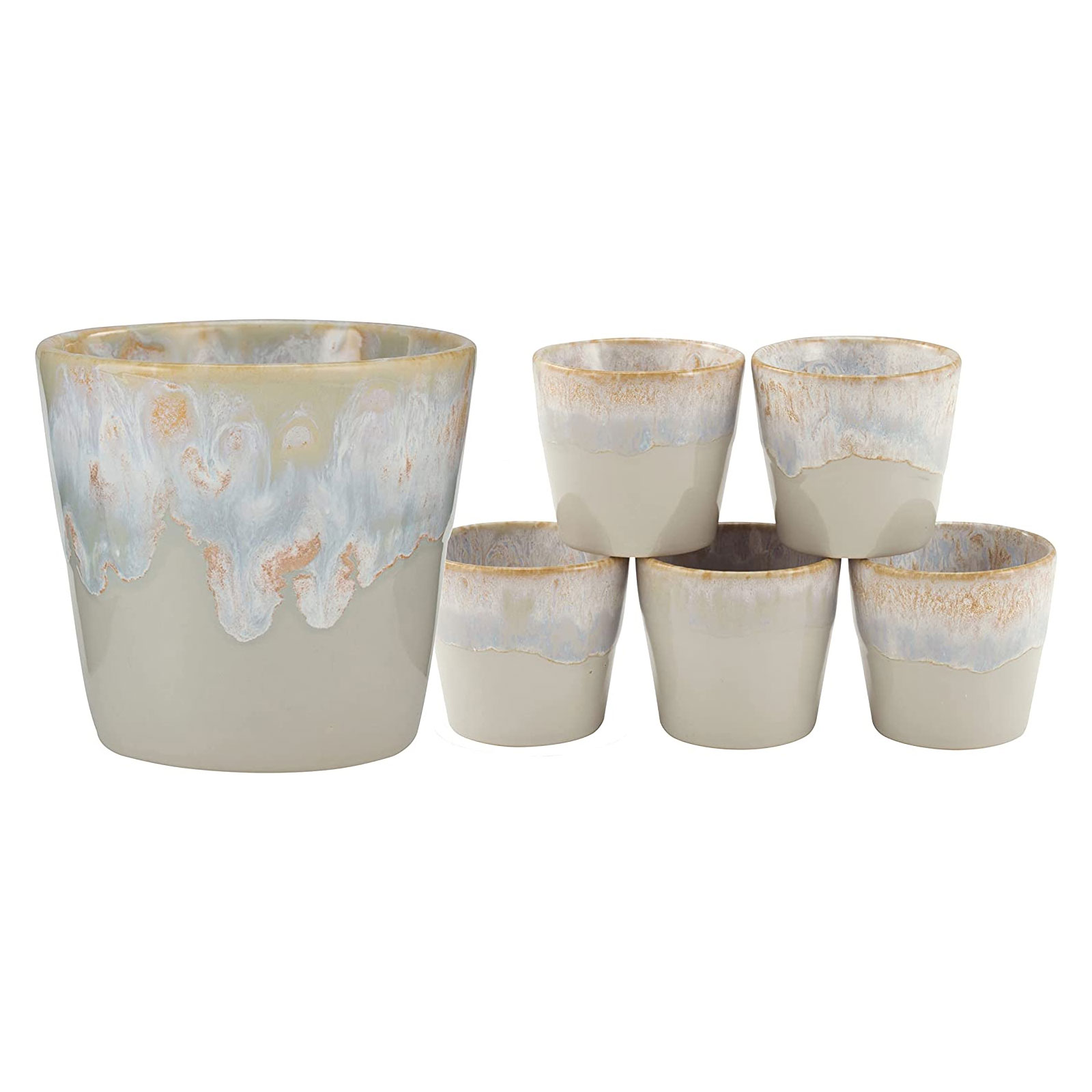 CreaTable, 23725, Serie Grespresso, Lungo Set 6 teilig