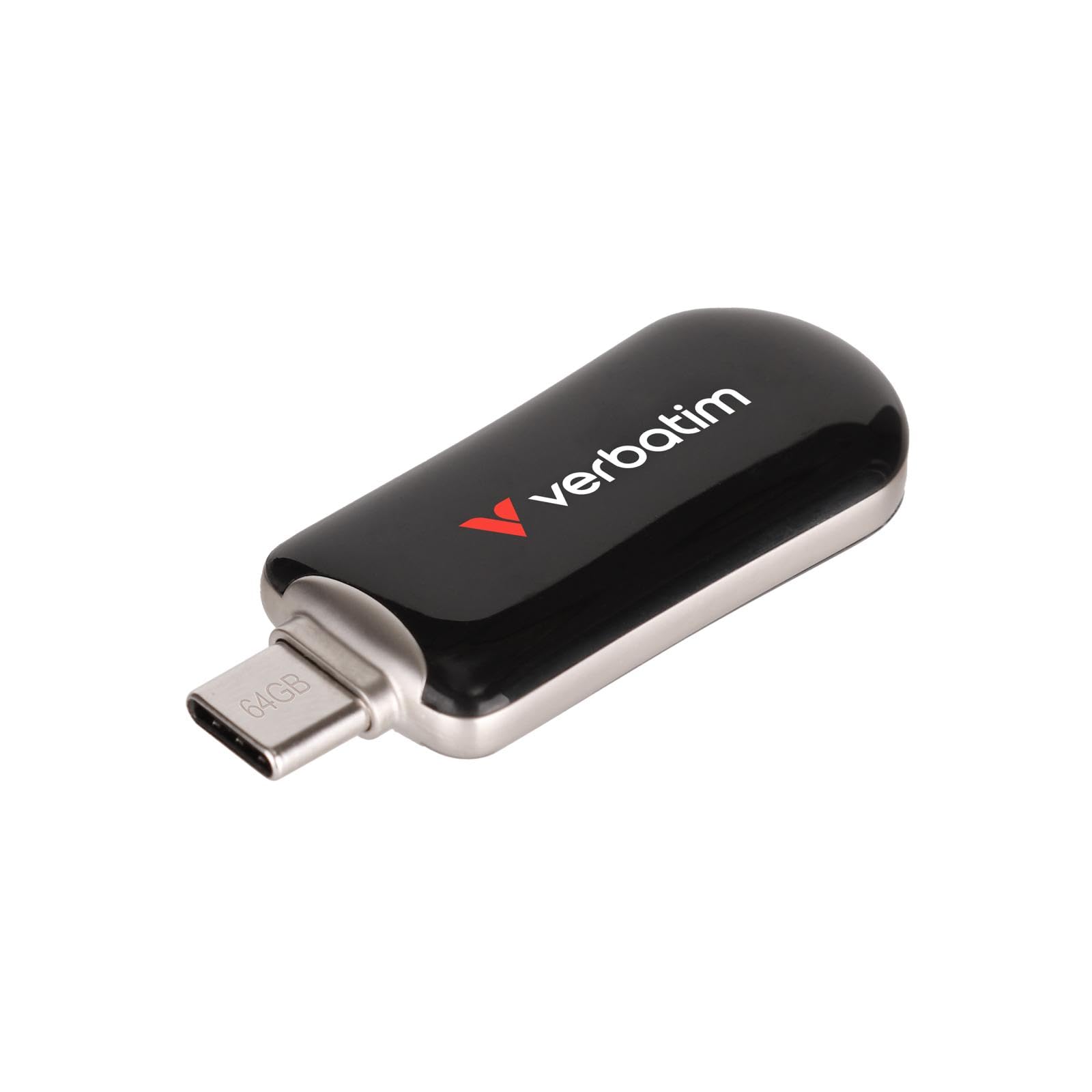 Verbatim Plectra USB-C Flash Drive Black 128GB, 30225