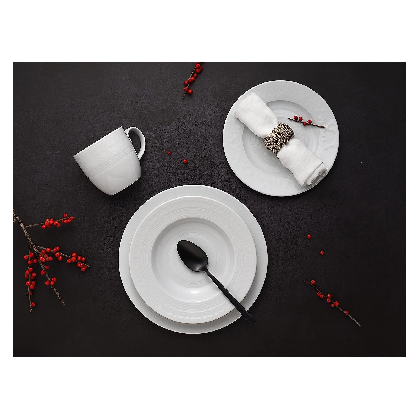 CreaTable Kombiservice Classico, weiß  Set, 16-teilig