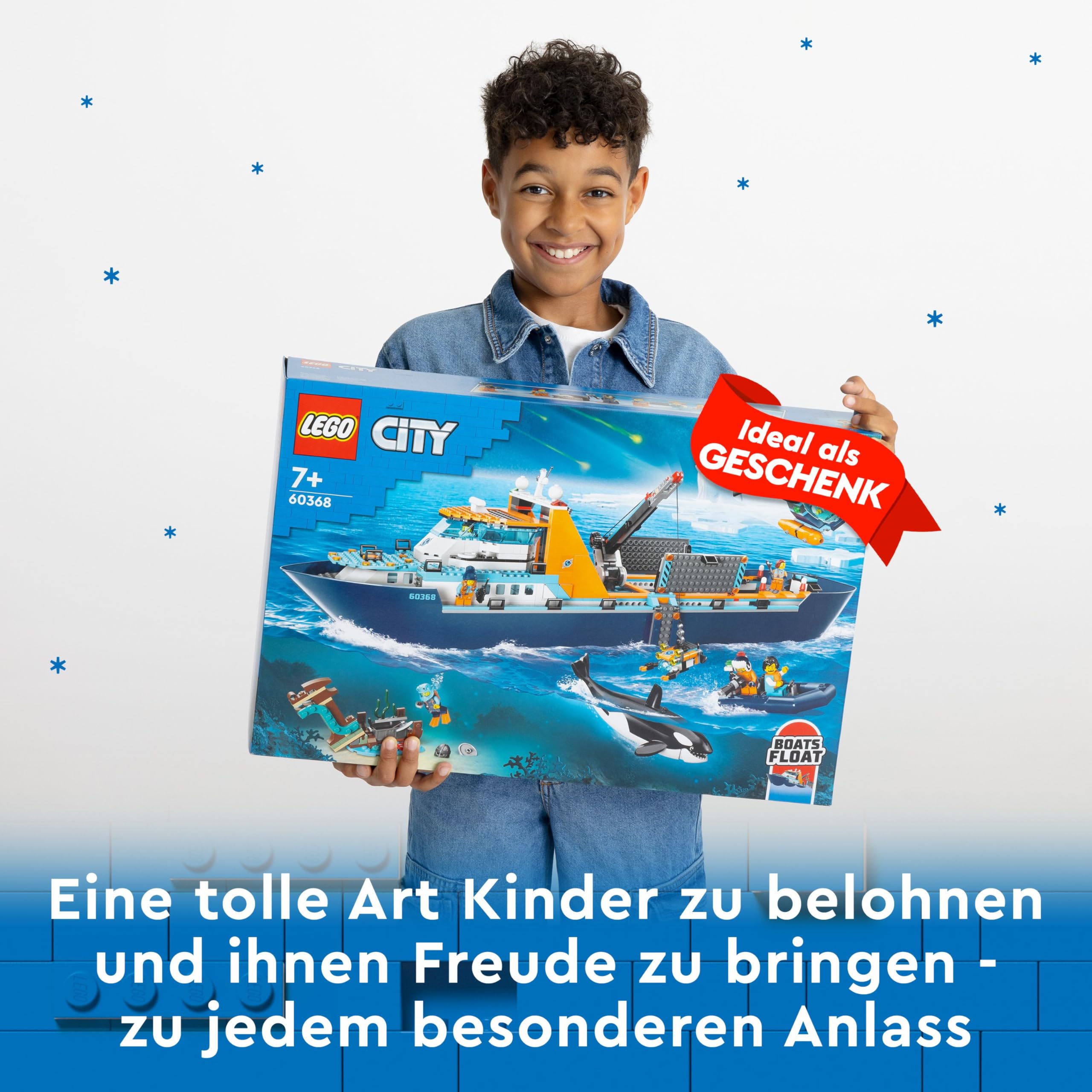 LEGO City Arktis-Forschungsschiff 60368