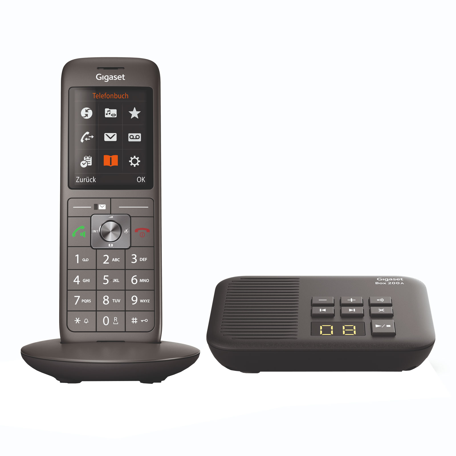 Gigaset CL660A Schnurloses Dect-Telefon Box 200 mit Anrufbeantworter und großem TFT-Farbdisplay Gigaset CL660A Schnurloses Dect-Telefon Box 200 mit Anrufbeantworter und großem TFT-Farbdisplay