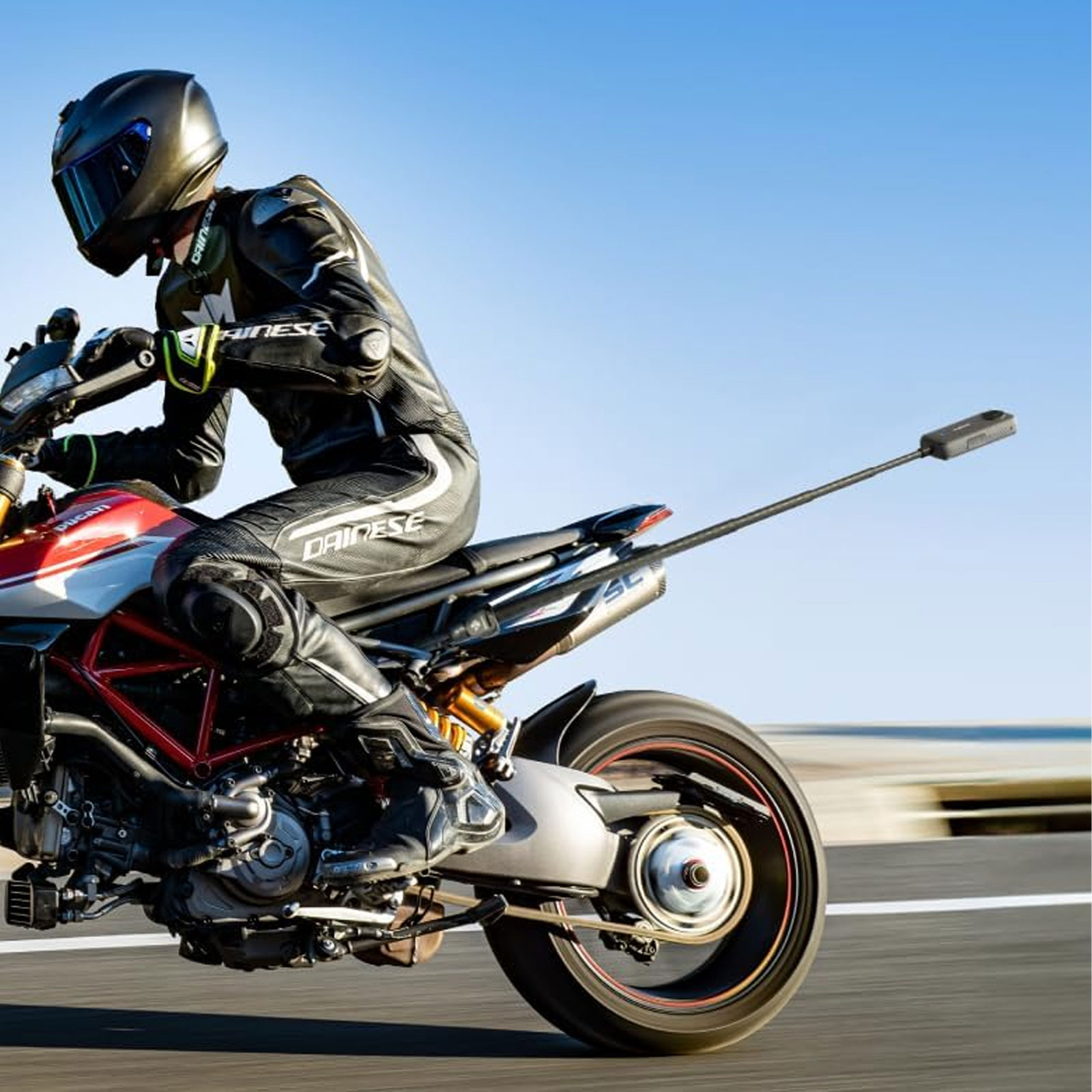 Insta360 Motorrad Selfie-Stick-Stützklemme