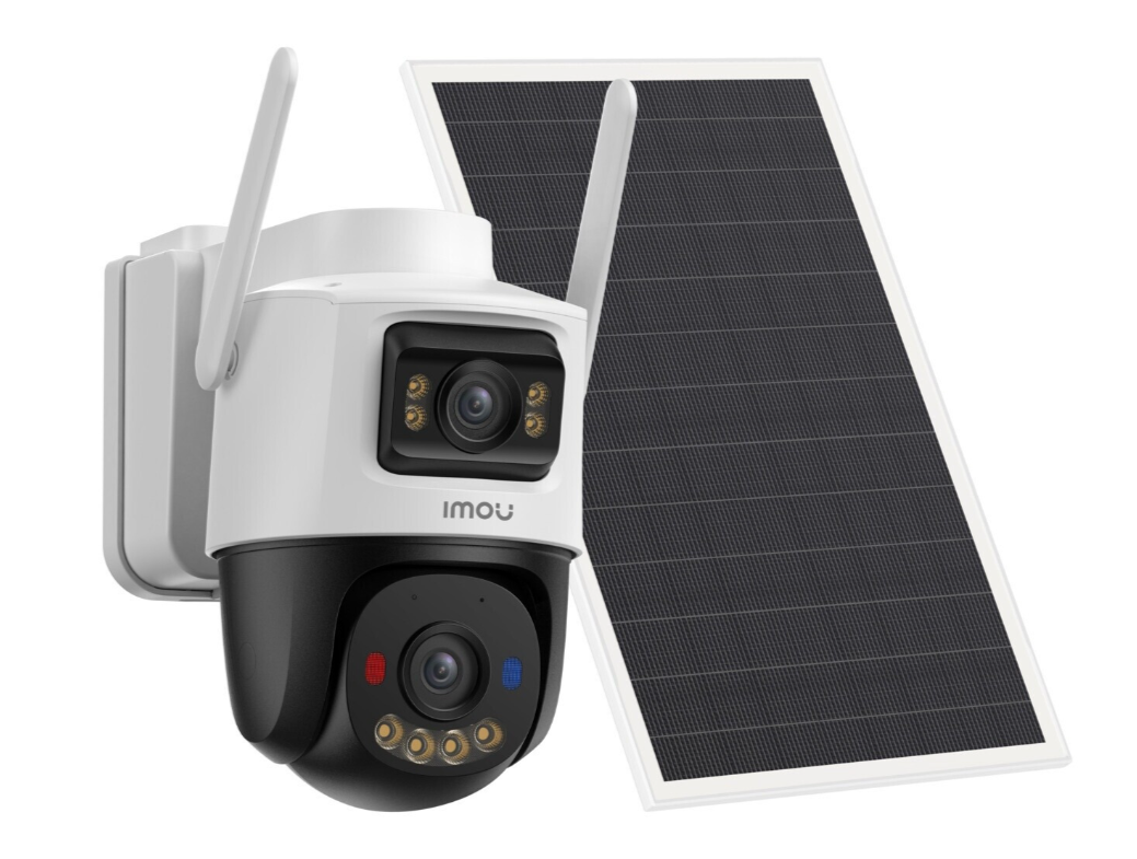 Imou AOV Dual Kit 5+5mp mit Solarpanel aussen Schwarz Weiss