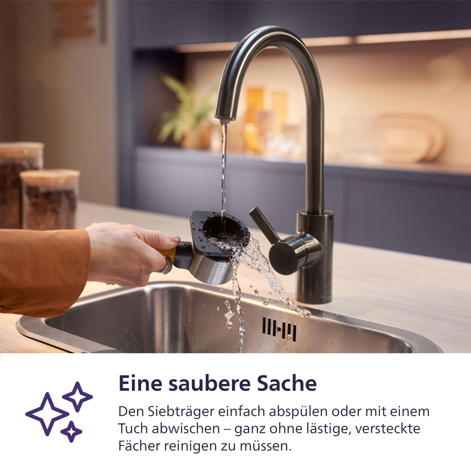 Philips BAR320/60 Baristina schwarz